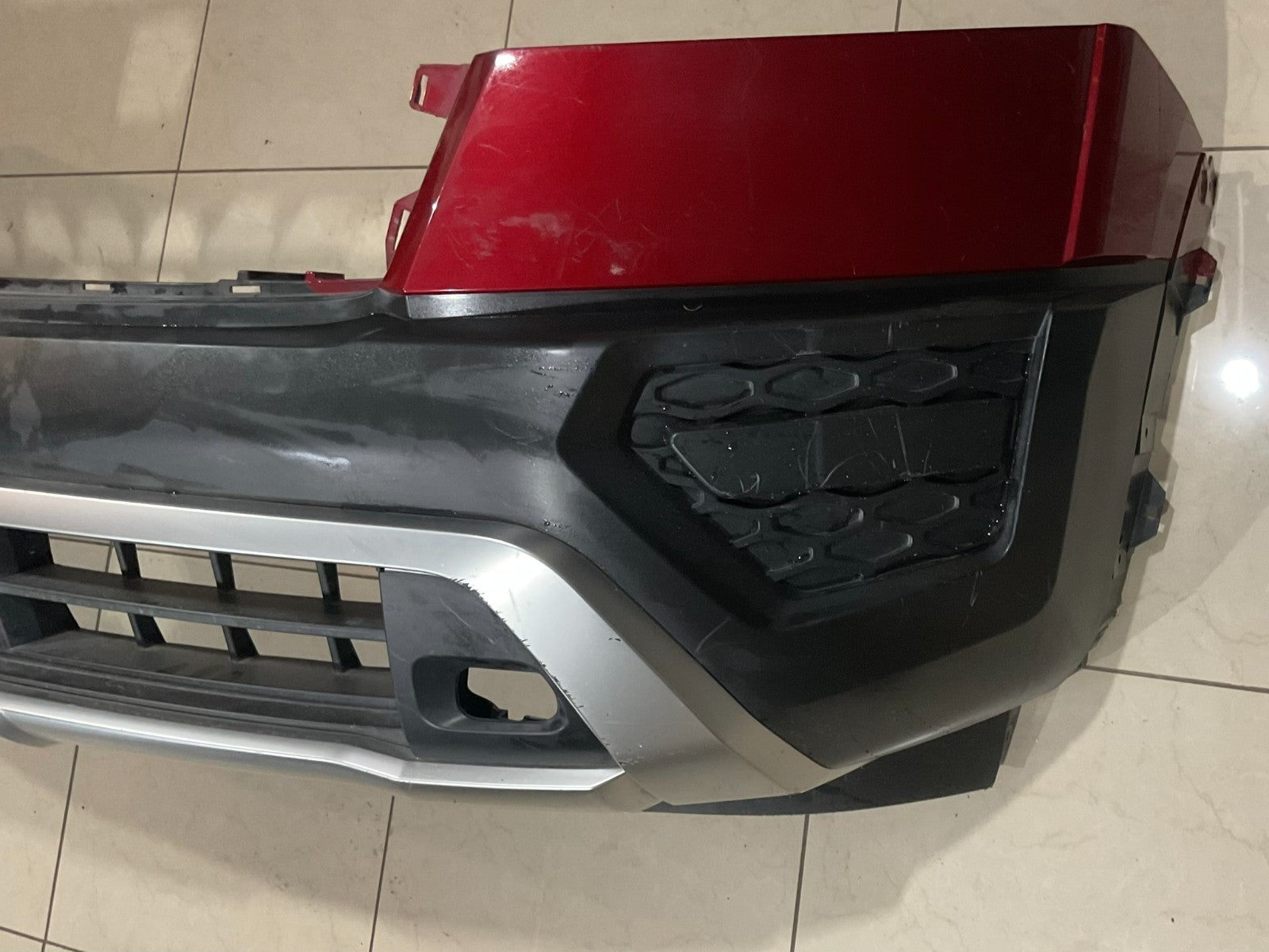 Front Bumper Cover Red 2023-2025 Nissan Pathfinder Rock Creek 62022++9a40h OEM