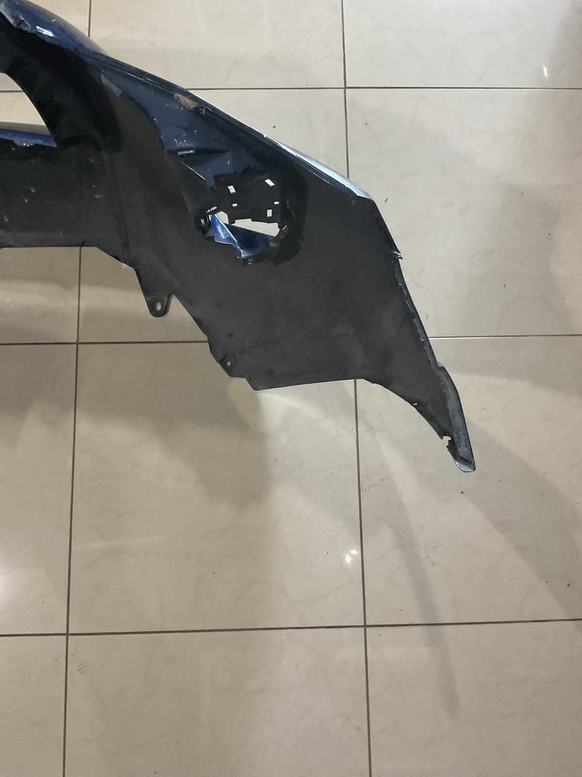 Front Bumper Cover Blue 14-18 Toyota 4Runner SR5/Trail/TRD Pro 52119+35130 OEM