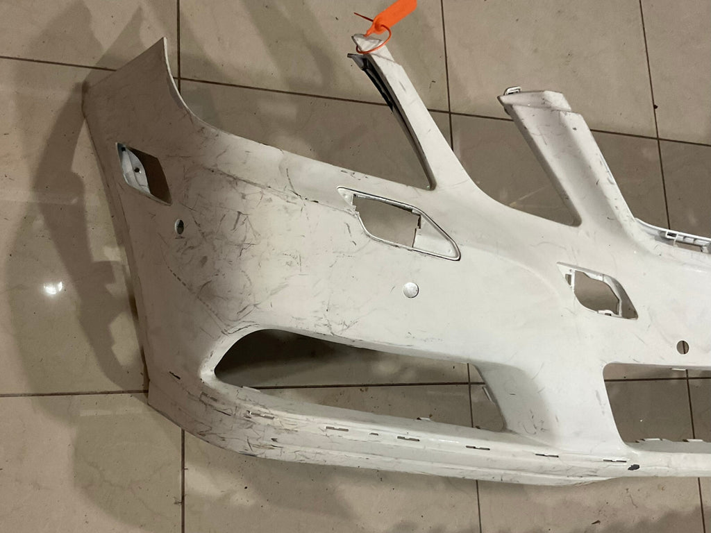Front Bumper Cover White 2011-2013 Mercedes E350 E400 CAPA