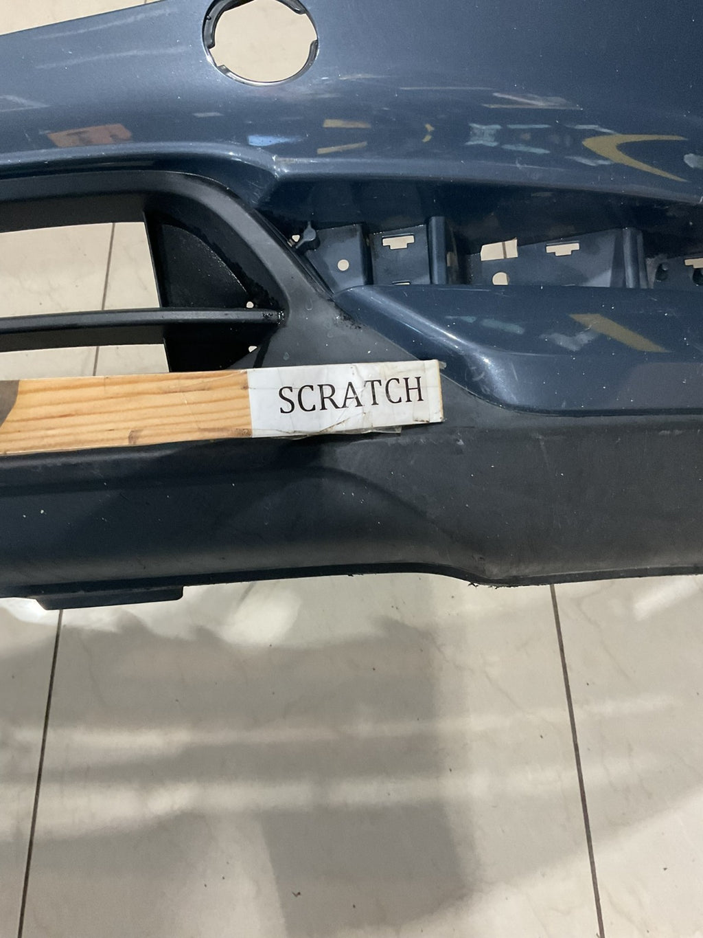 Front Bumper Cover Blue Mazda CX 5 Sport Touring Select 17 2018 kb8a 50031 OEM