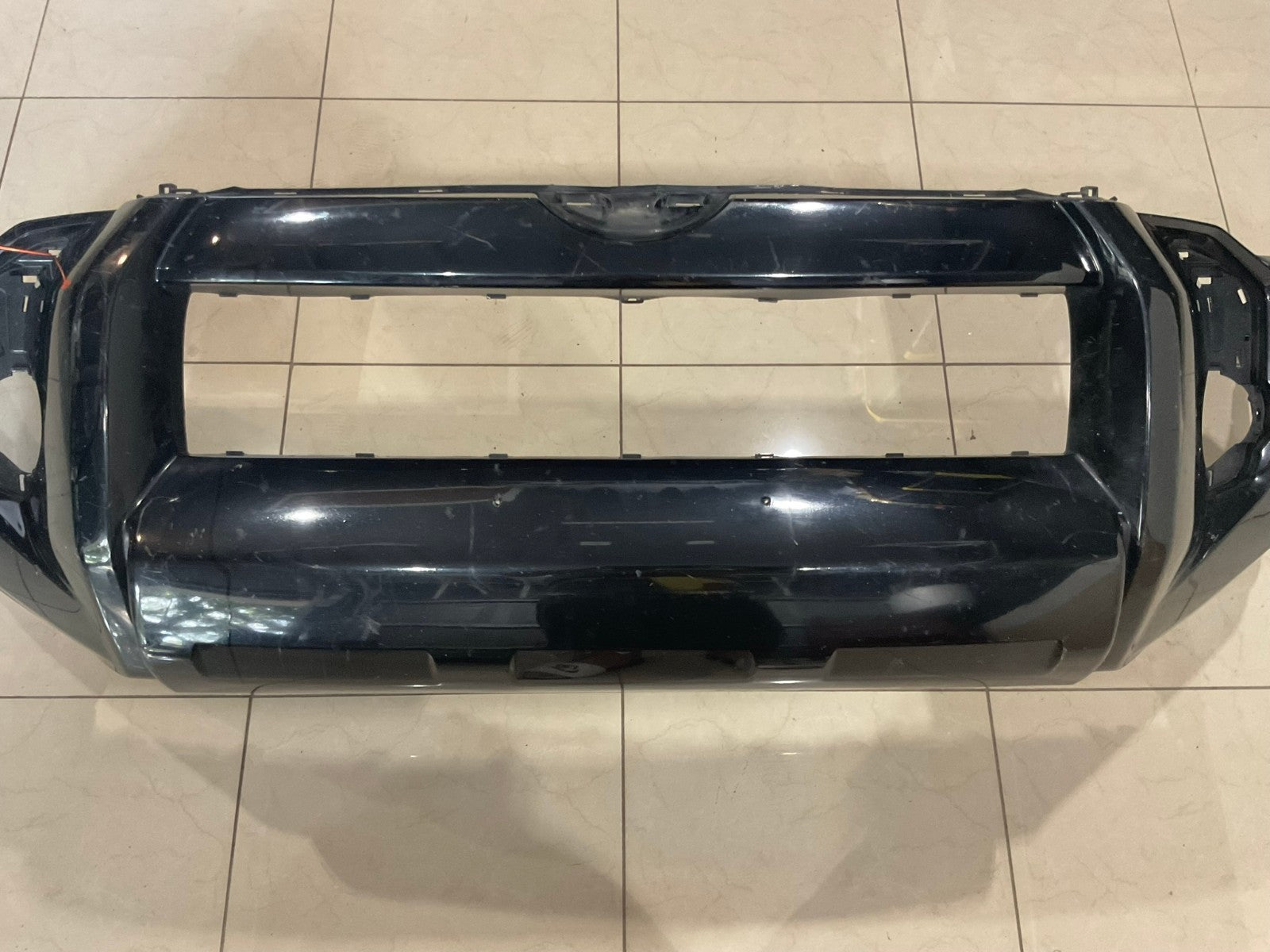 Front Bumper Cover Black 14-18 Toyota 4Runner SR5/Trail/TRD Pro 52119+35130 OEM
