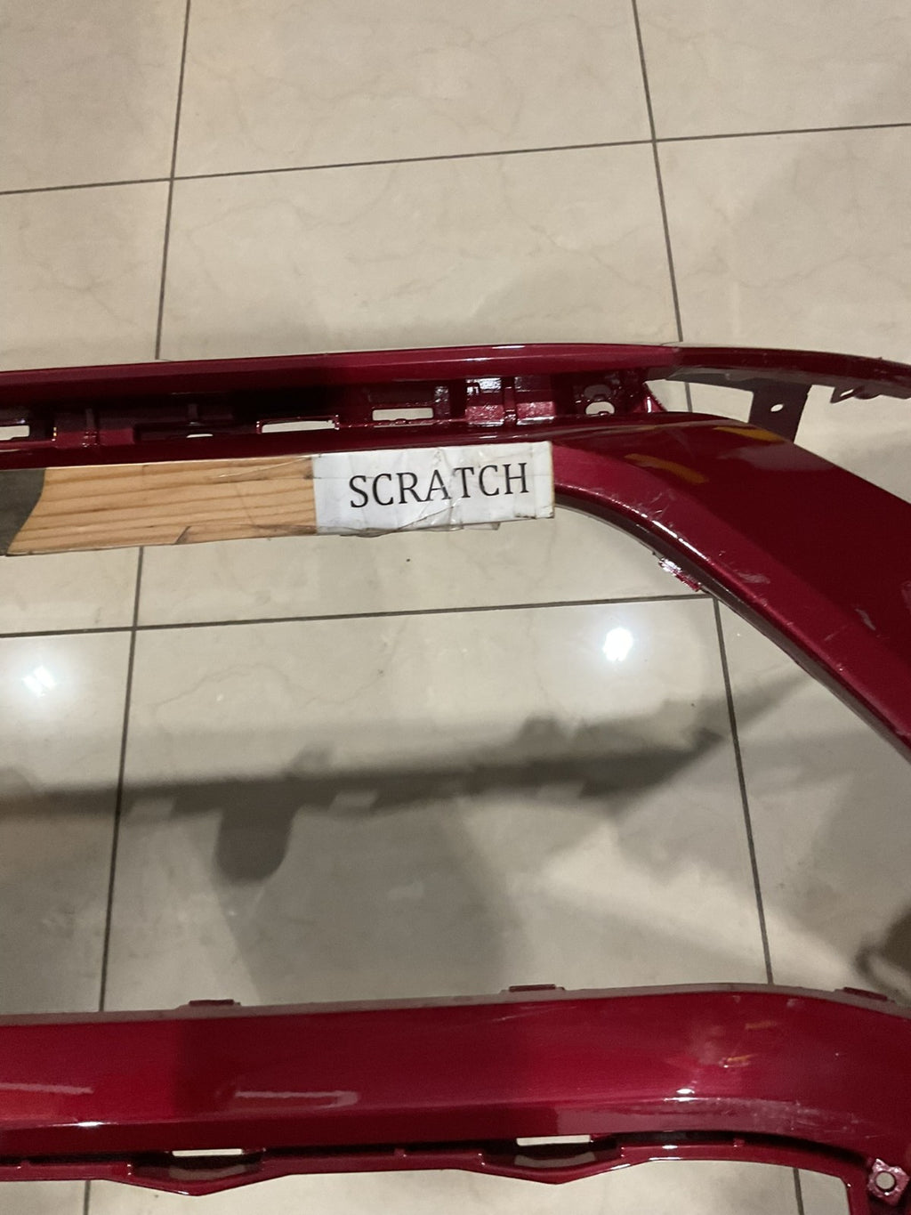 Front Bumper Cover Red 2019-2021 Toyota RAV4 LE/XLE/Hybrid LE 52119+0r200 OEM