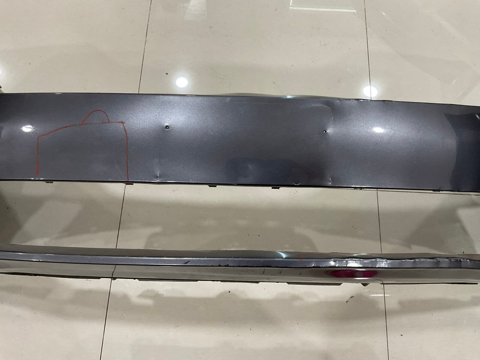 Front Bumper Cover Grey 21-2023 Honda Odyssey Touring/Elite 71101-THR-A5000 OEM
