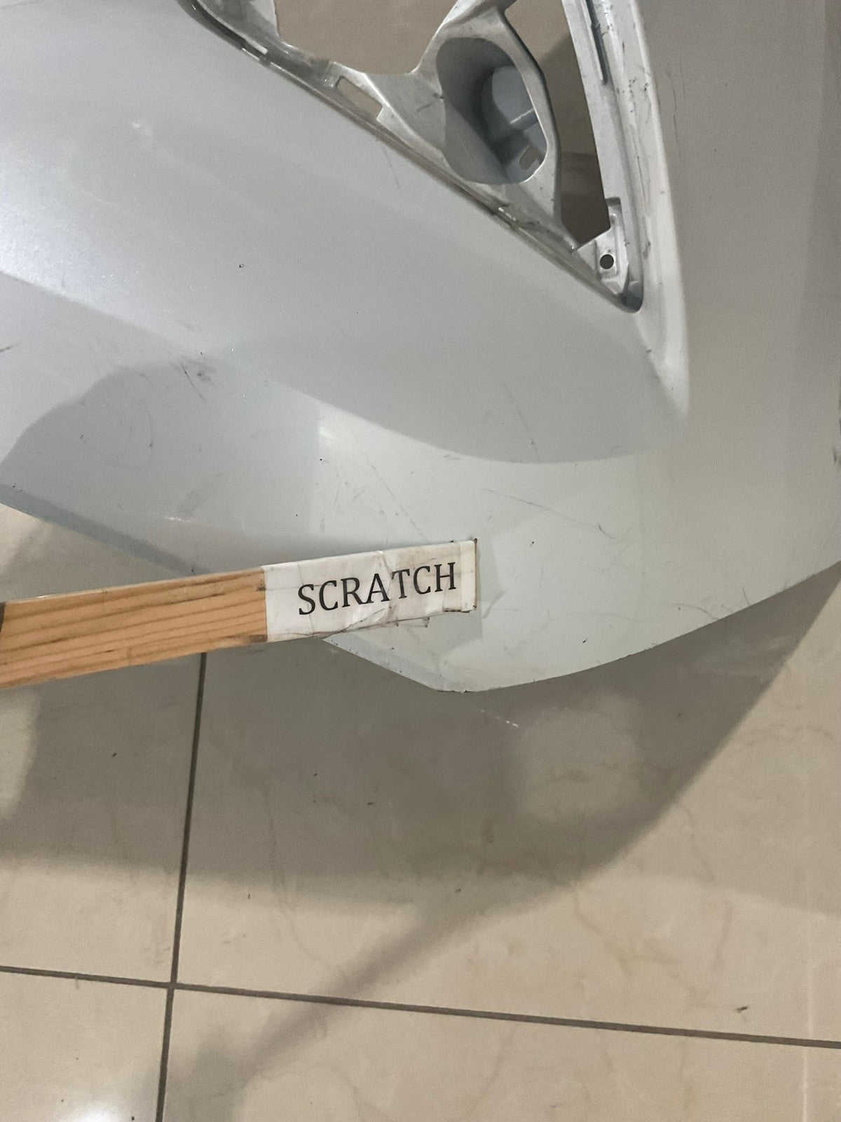 Front Bumper Cover White Toyota Highlander 2020 52119+0E400 OEM
