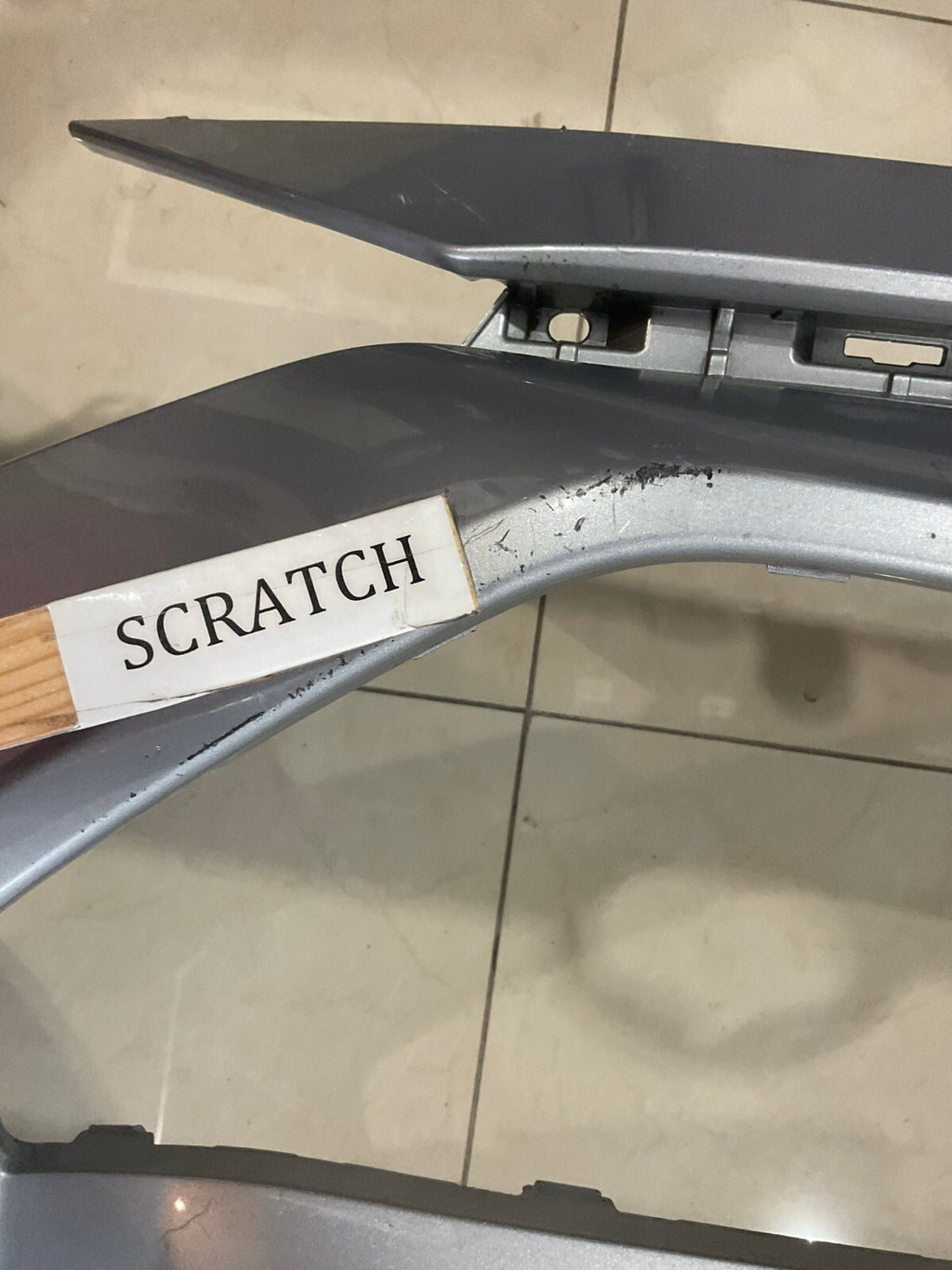 Front Bumper Cover Silver Toyota RAV4 2019-2021 52119-OR200 OEM