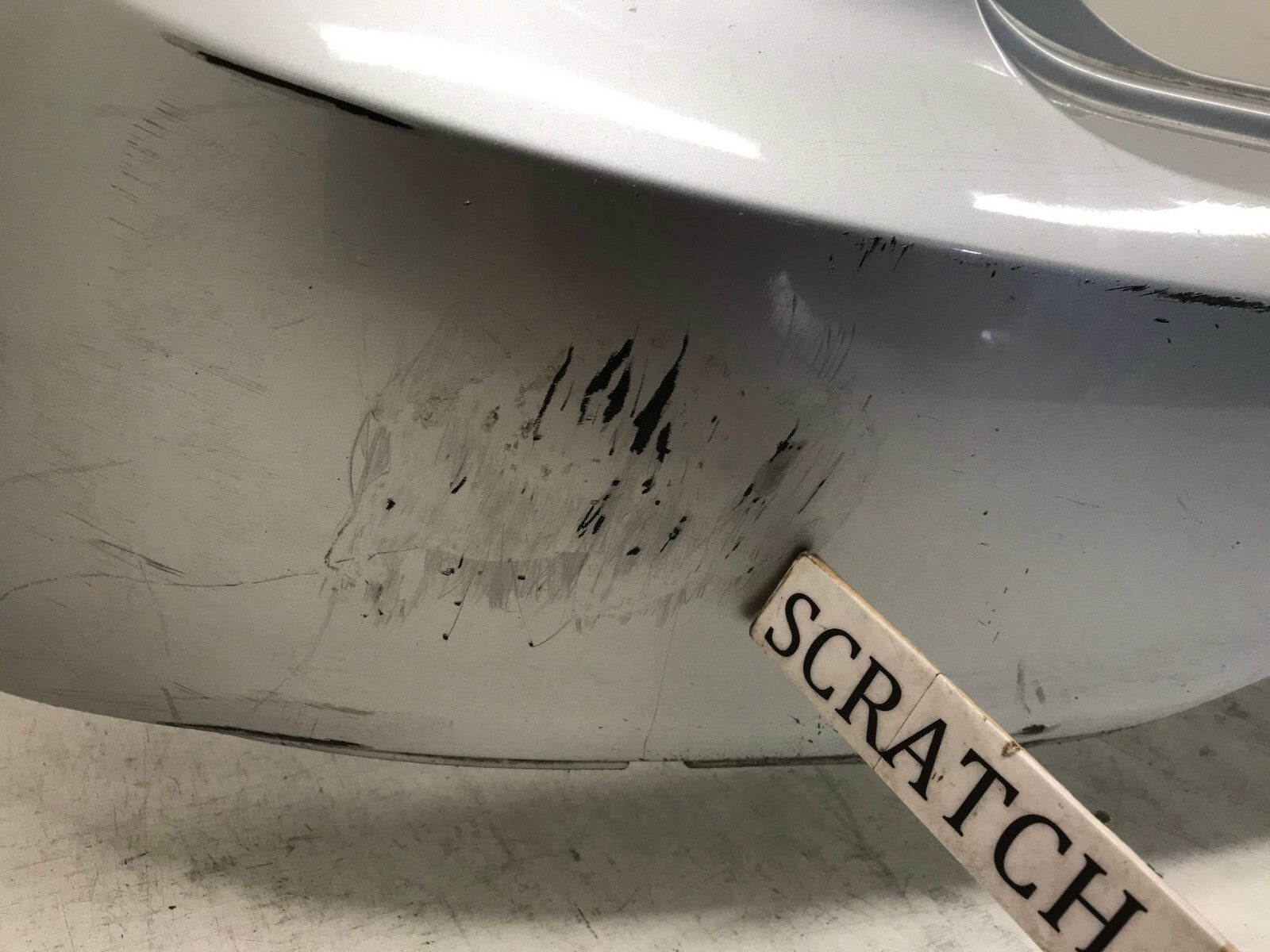 Rear Bumper Cover Kia Rio Sedan 1.6L Grey 12-15 86611-1W000 OEM