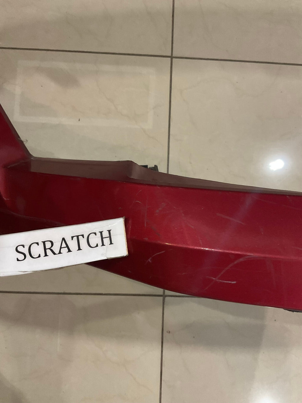 Front Bumper Upper Valance Red 2009 - 2014 Ford F150 F-150 9L34-17E900-AF OEM