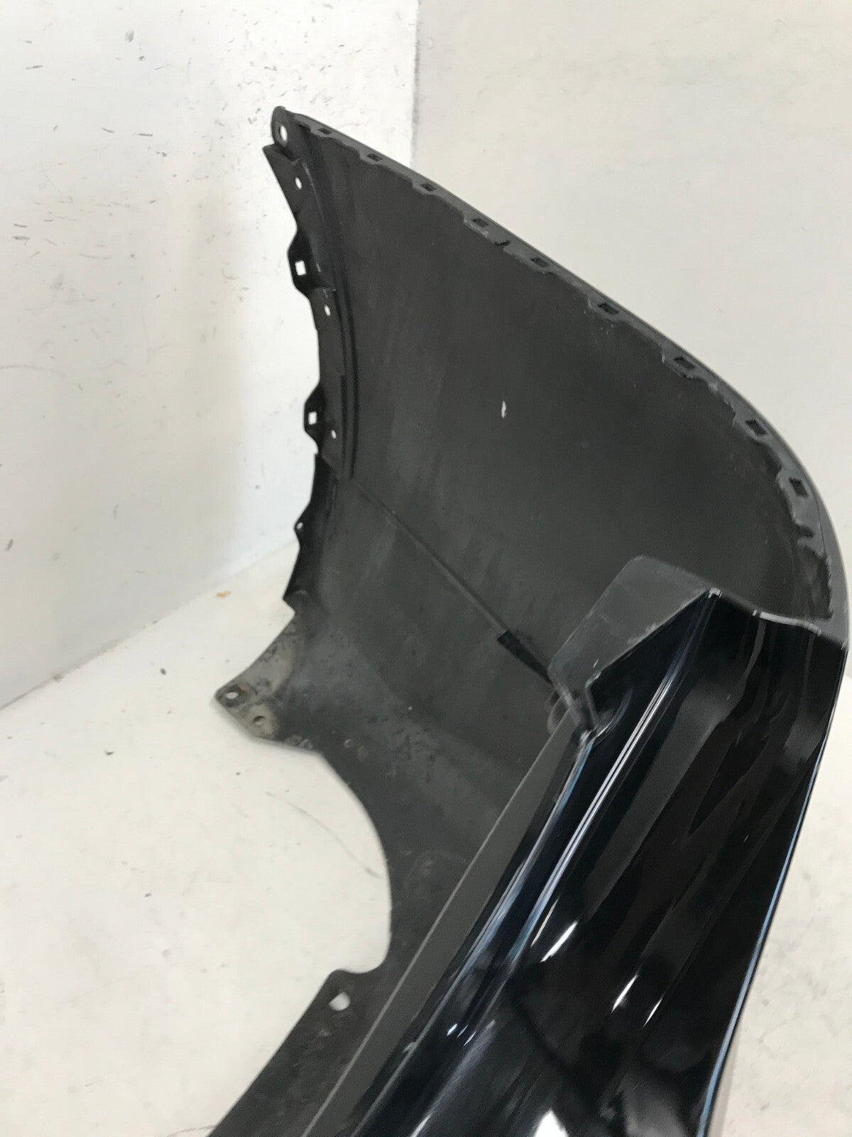 Rear Bumper Cover Black Nissan Rogue S SL SV 2014-2016 85022-5HA0A OEM