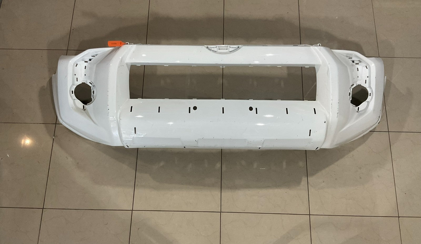 Front Bumper Cover White 2014-2023 Toyota 4Runner SR5 Base 52119+35210 OEM