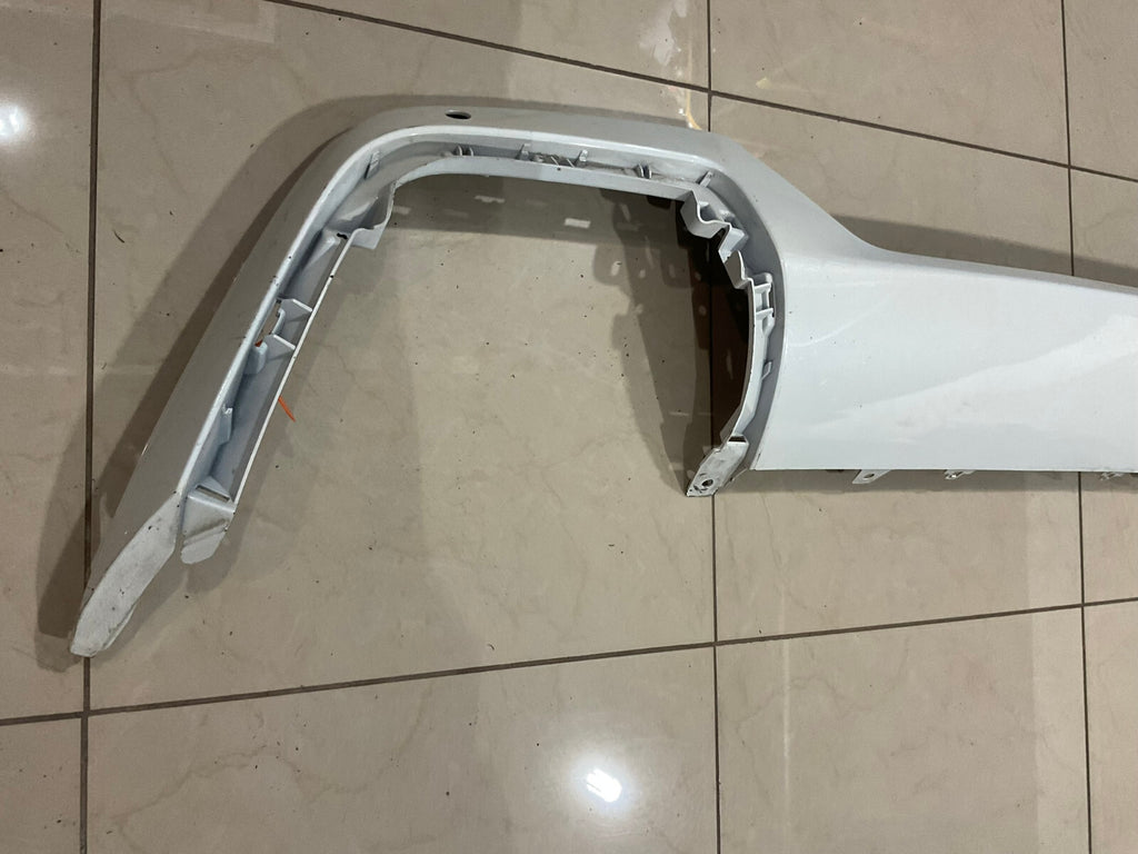 Rear bumper lower valance White 2022 2023 Infiniti QX60 85018-6SA0A OEM