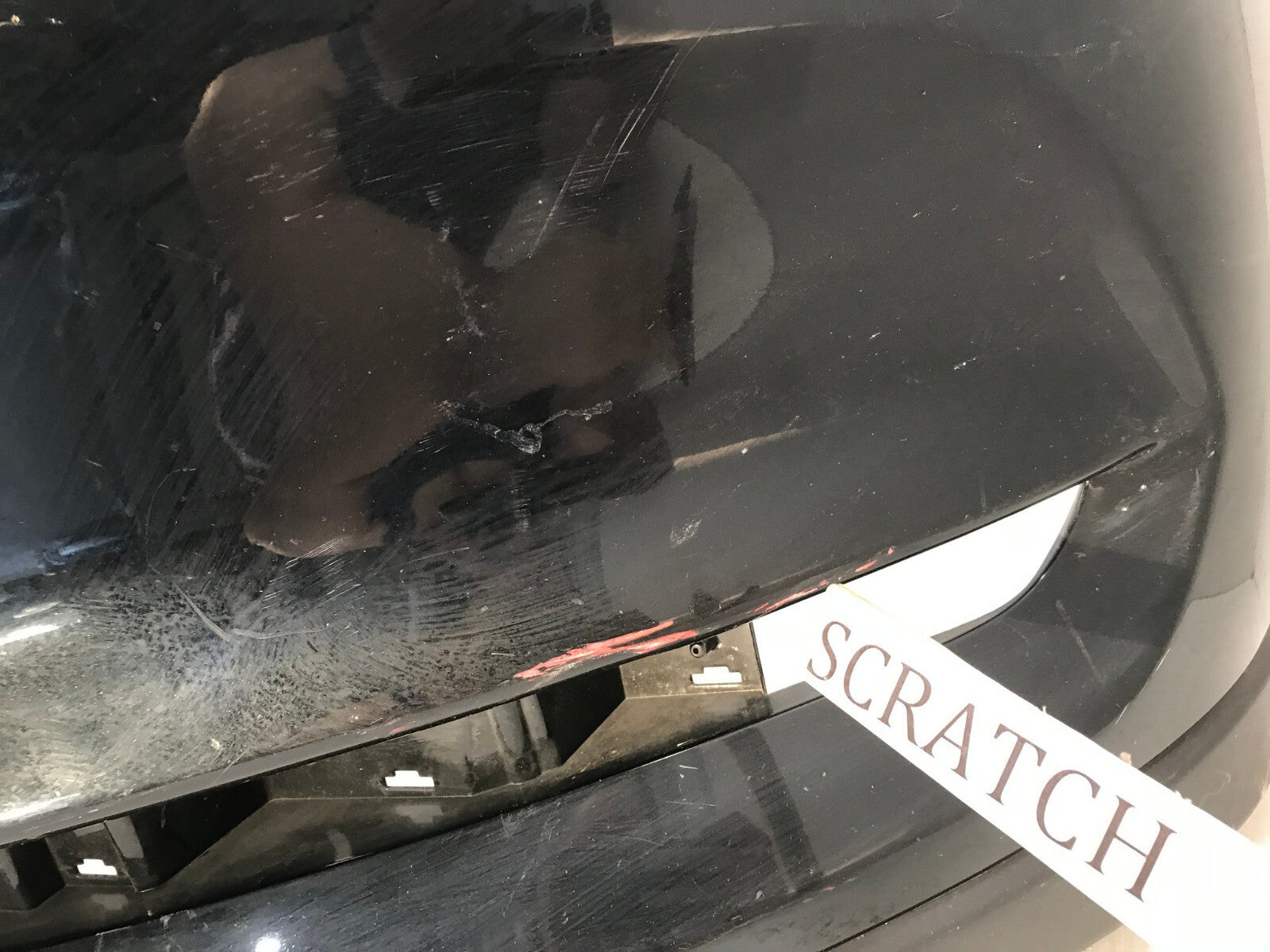 Front Bumper Cover Mazda CX5 Black 2017 2018 KL2F-50031 OEM