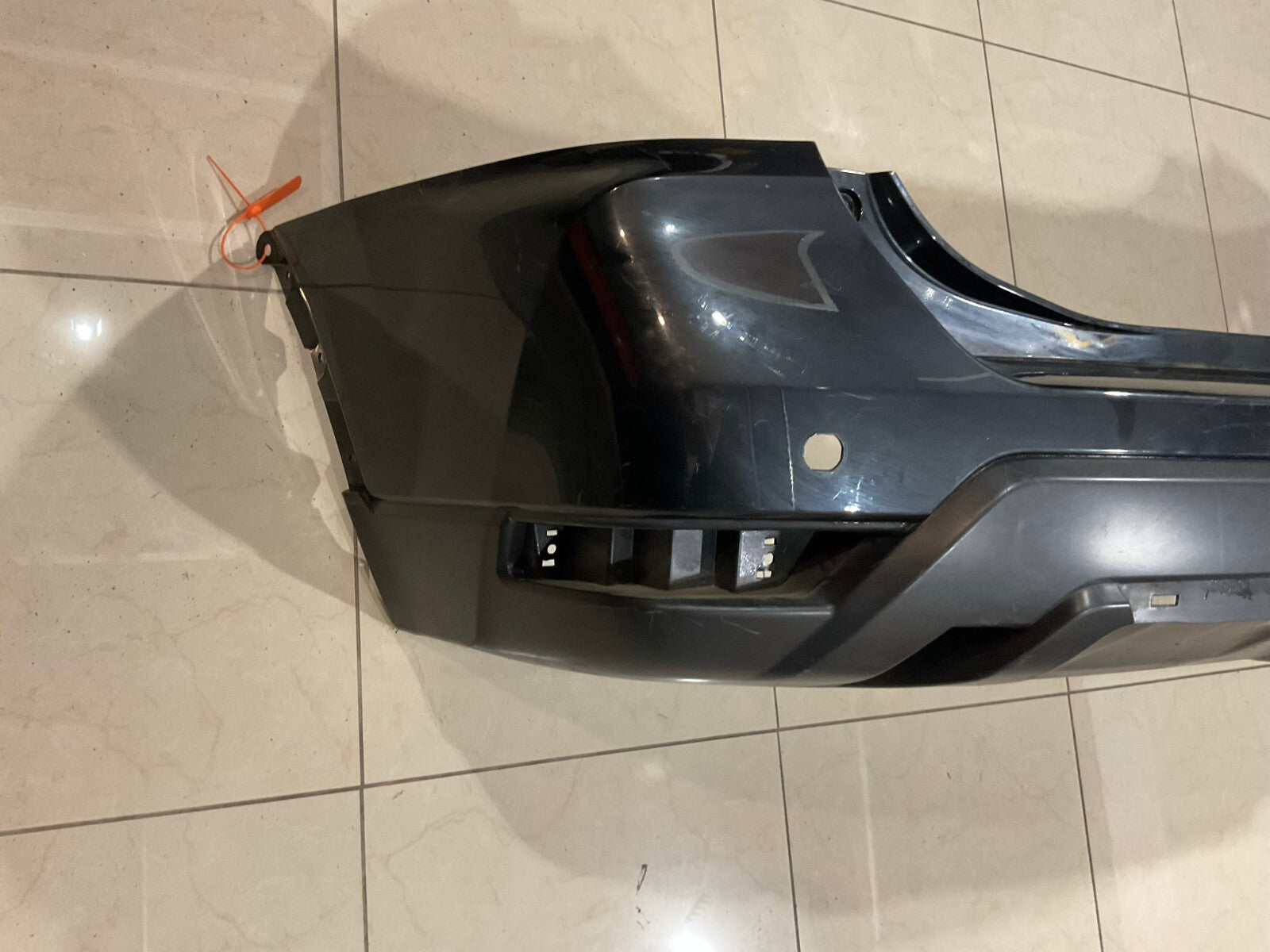 Rear Bumper Cover Black Nissan Rogue S SL SV Hybrid 17 18 85022-6FR0H OEM