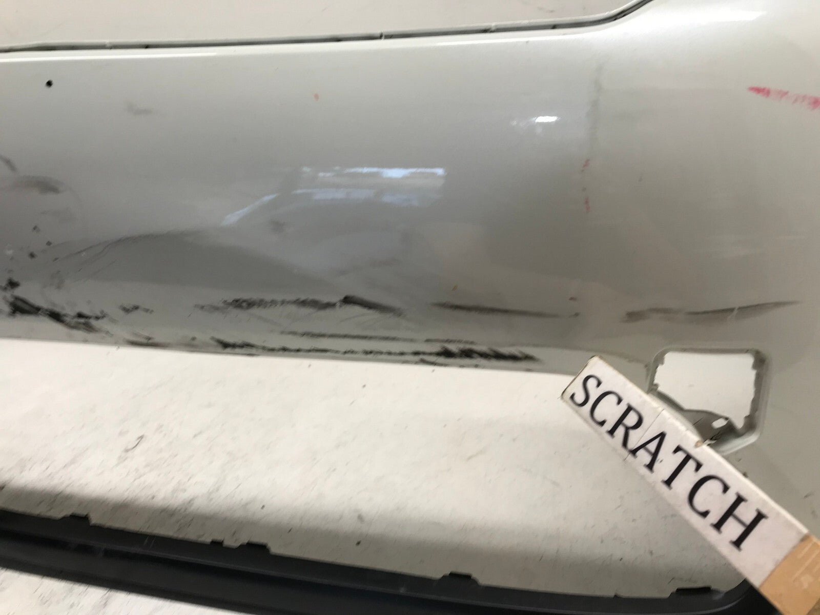 Front Bumper Cover Toyota Highlander Base Ltd SE+ White 11-13 52119-0E120 OEM2
