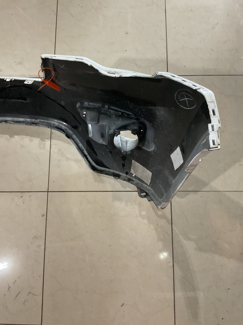 Front Upper Bumper Cover White 16-20 Jeep Grand Cherokee CAPA