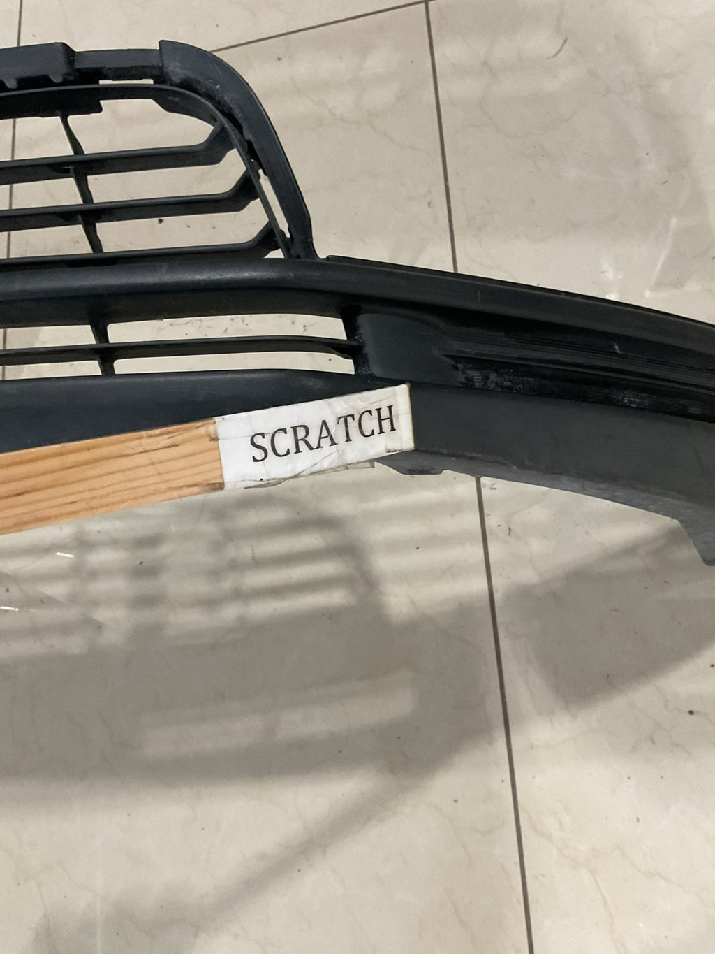 Front Lower Bumper Cover Black Toyota Highlander 2014 2015 2016 52129+0E010 OEM