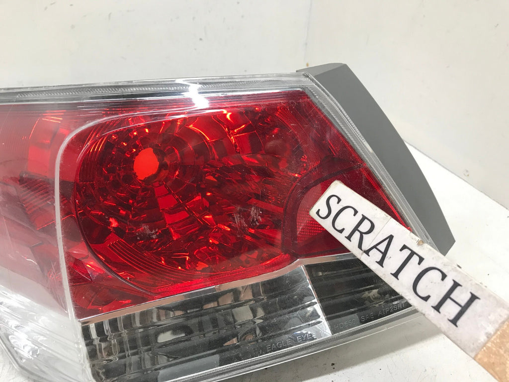 Tail light Damaged LH Driver Honda Accord 2008-2012 4-door Sedan 33550TA0A01 OEM