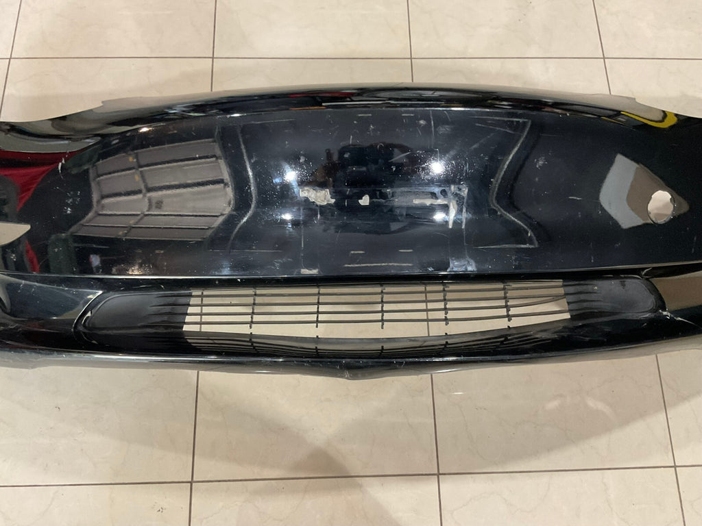 Front Bumper Cover Black 2017-2021 Tesla Model 3 CAPA