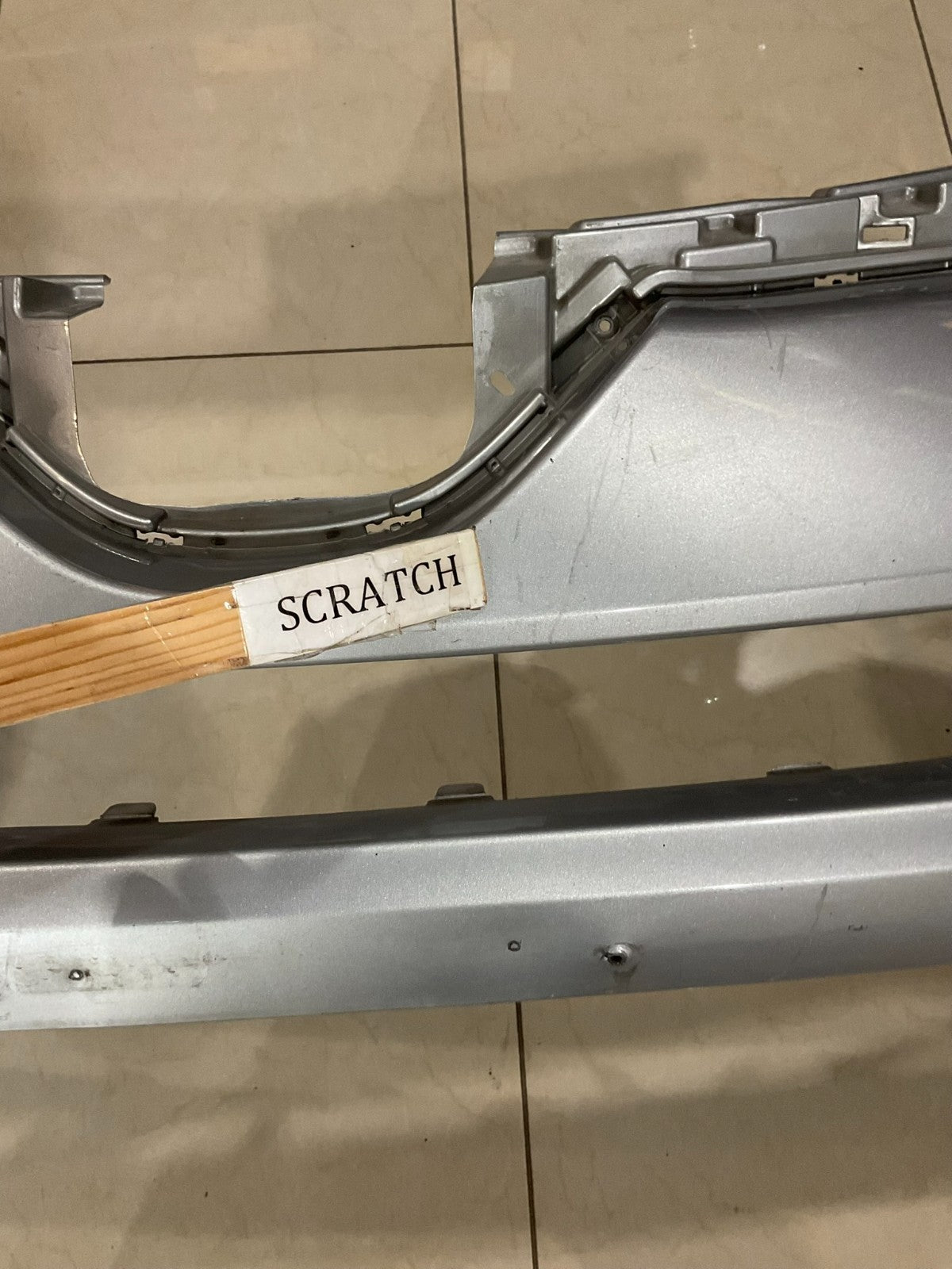 Front Bumper Cover Silver Toyota RAV4 SE LE XLE 16-18 CAPA