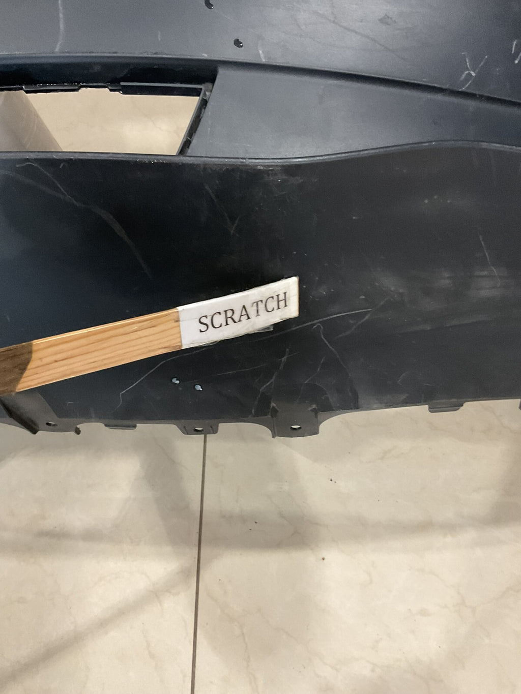 Rear Lower Bumper Cover Black Tesla Model Y 1494006-00-C OEM