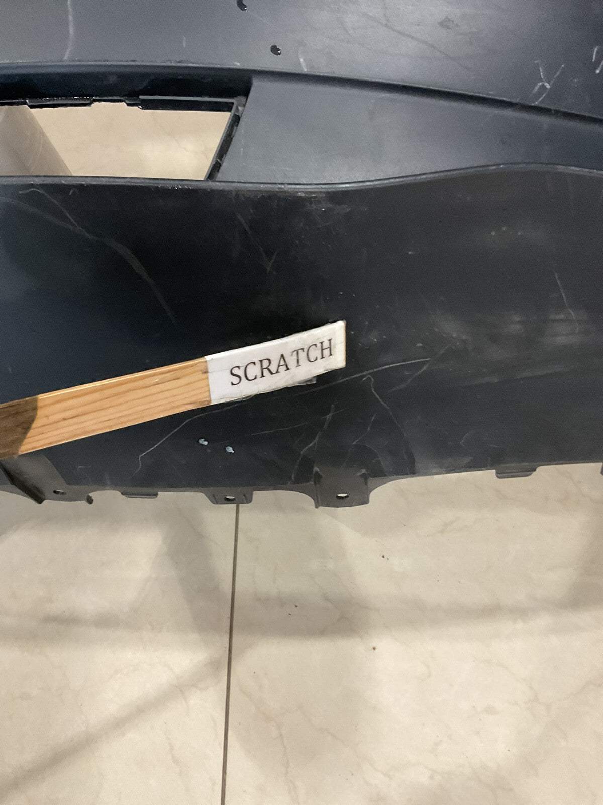 Rear Lower Bumper Cover Black Tesla Model Y 1494006-00-C OEM