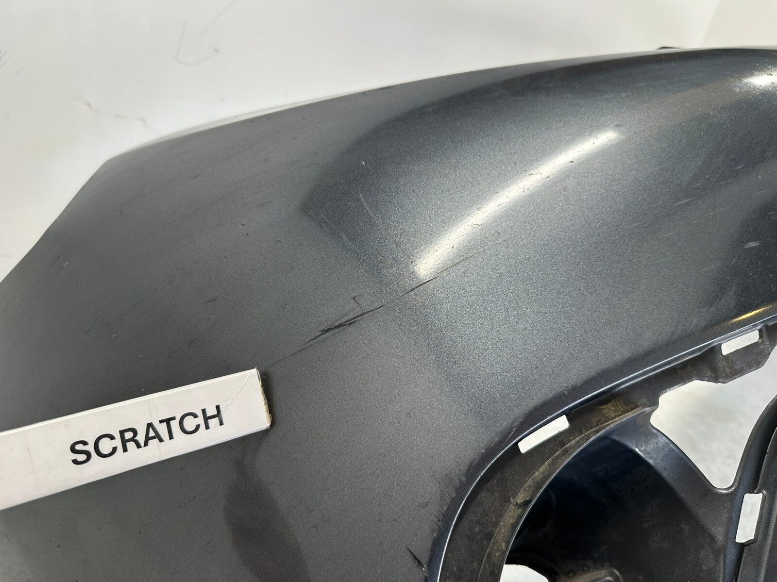 Front Bumper Cover Gray 2011 2012 2013 Toyota Highlander 52119-0E120 OEM