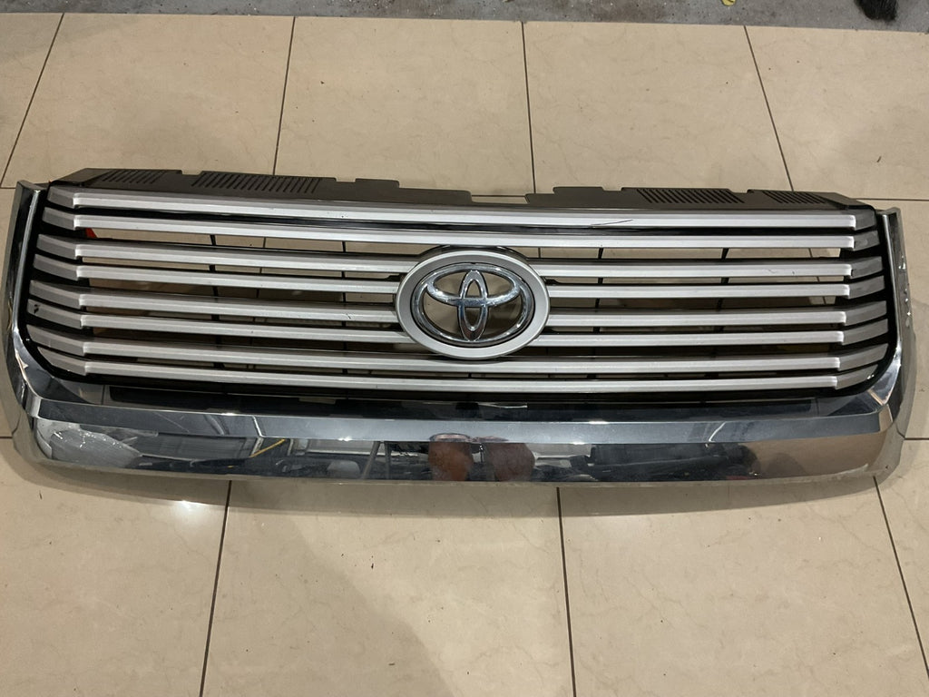Grille Grill Silver Toyota Tundra 2014-2017 CAPA