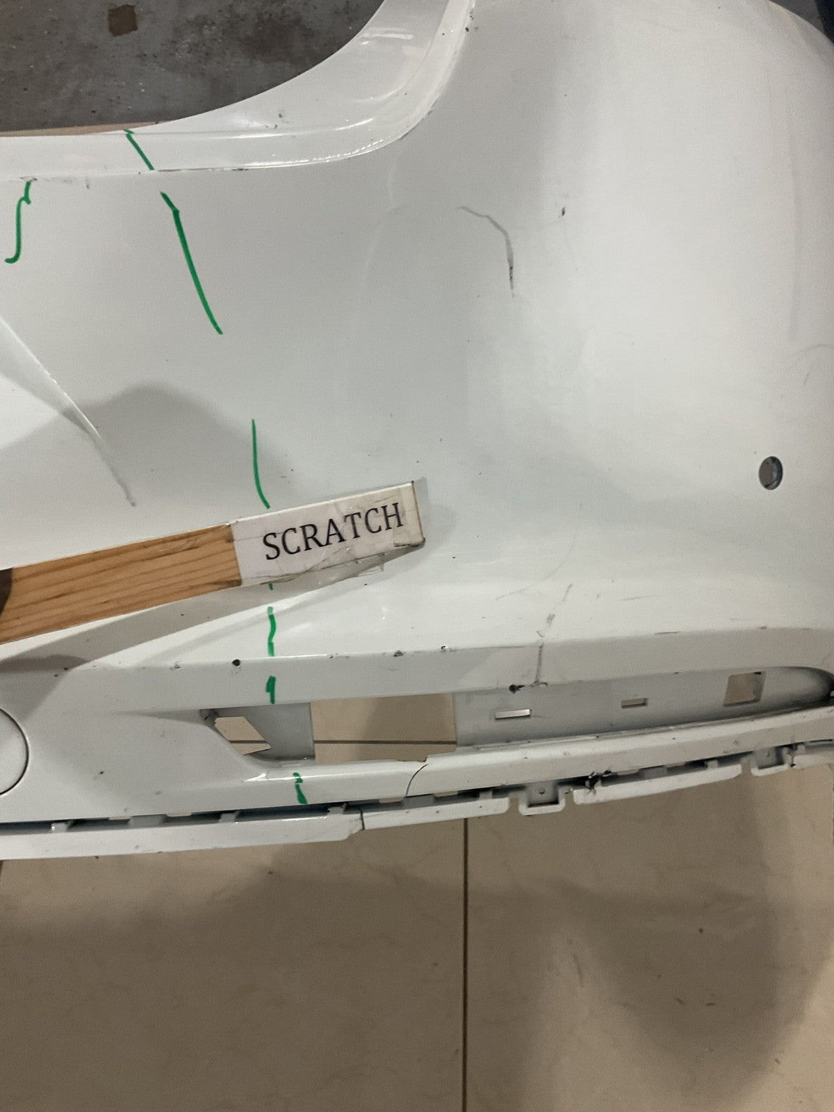 Rear Bumper Cover White 2019 Porsche Macan 971+807+421 OEM