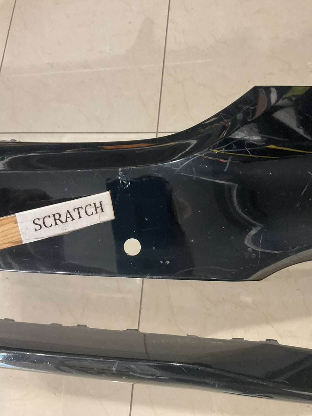 Front Bumper Cover Black BMW 530 2017 2018 2019 2020 7385336 OEM
