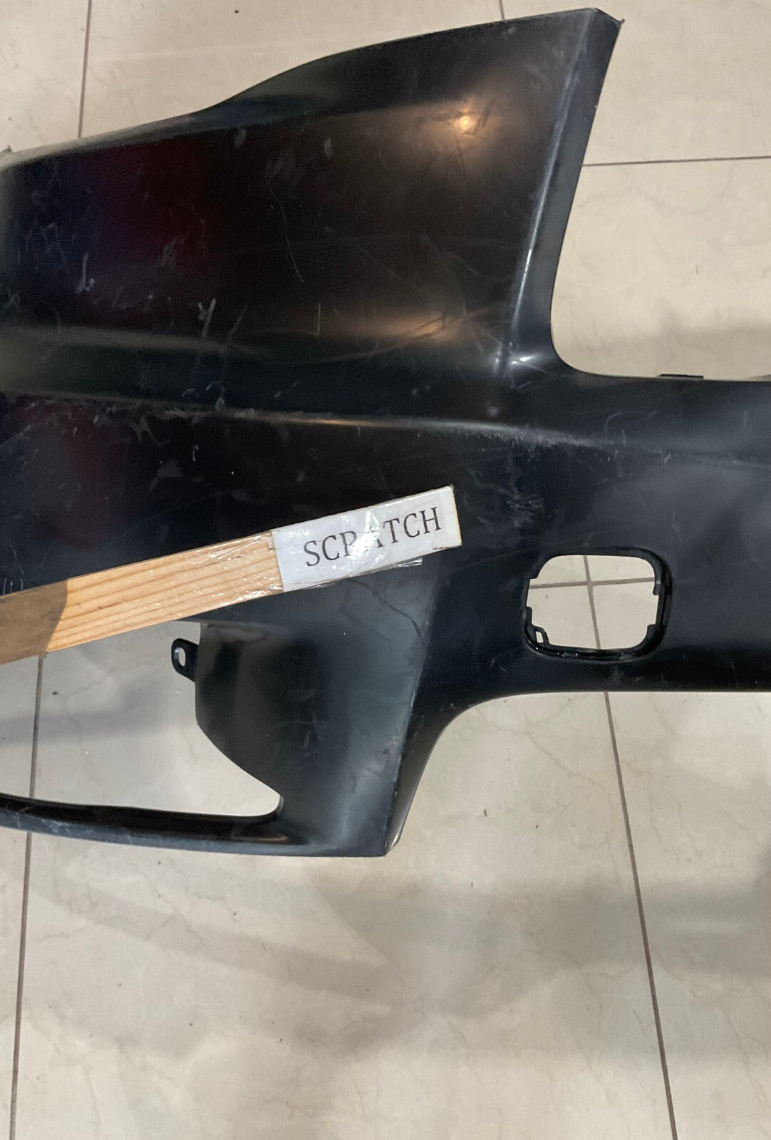 Front Bumper Cover Black 14-2016 Toyota Highlander XLE Limited 52119+0E230 OEM