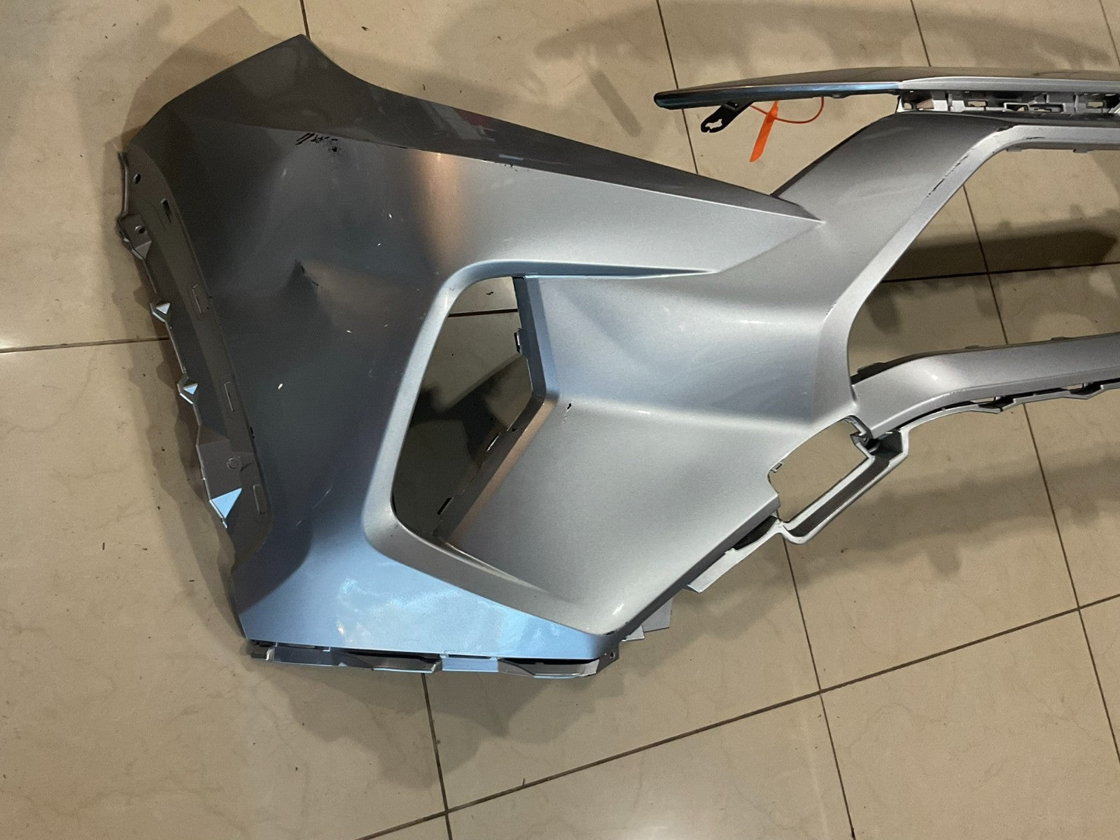 Front Bumper Cover Silver 2019-2025 Toyota RAV4 CAPA