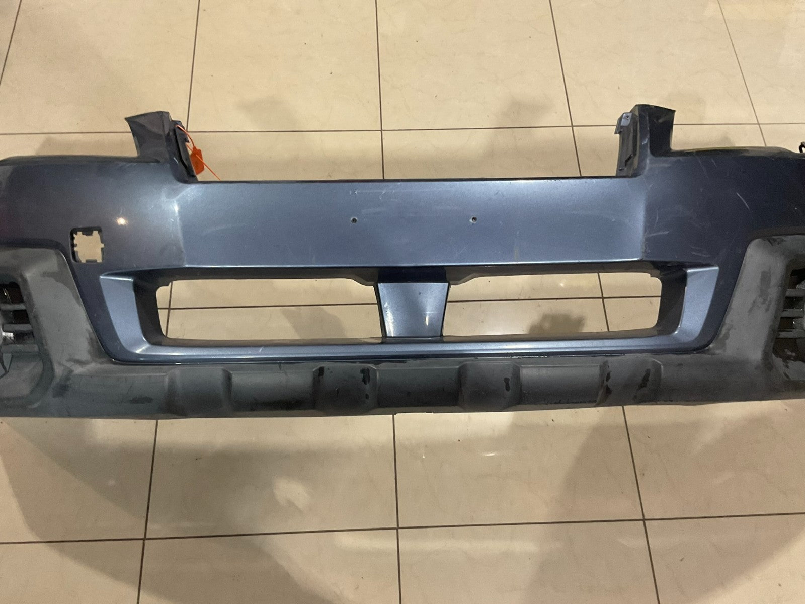 Front Bumper Cover Blue 2013-2014 Subaru Outback Wagon 57704aj12a OEM