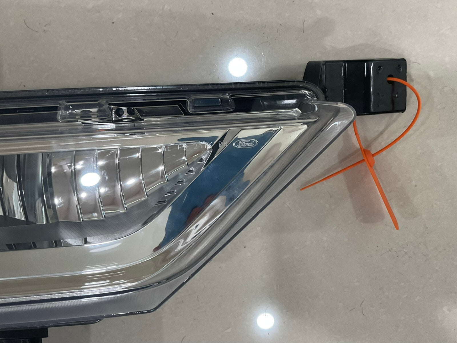 Fog light Damaged Passenger RH Black 2021-2023 Ford F-150 ML34-15A254-A OEM