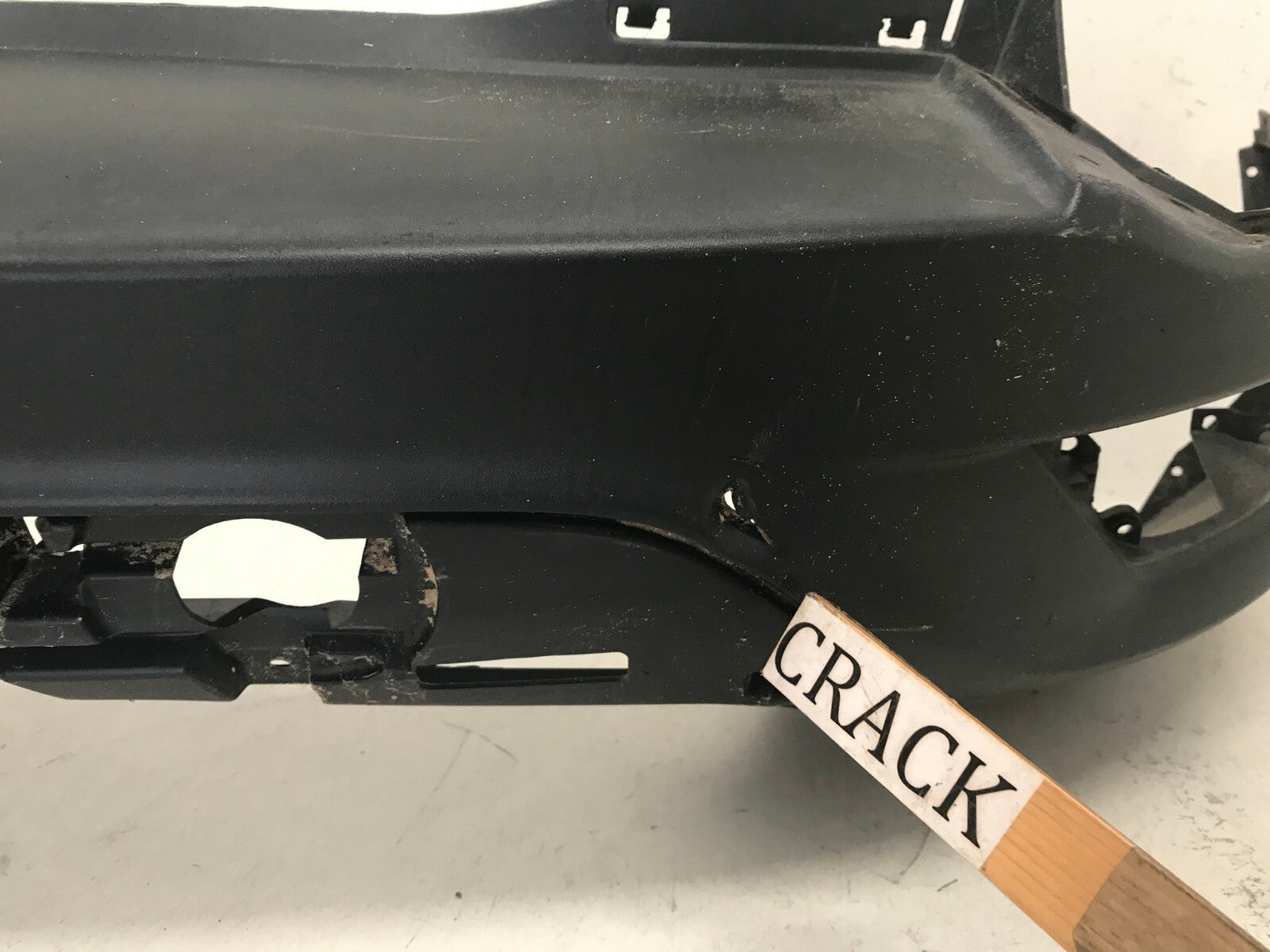 Rear Bumper Cover Black Ford Escape 13-16 CJ5Z17K835ABCP OEM