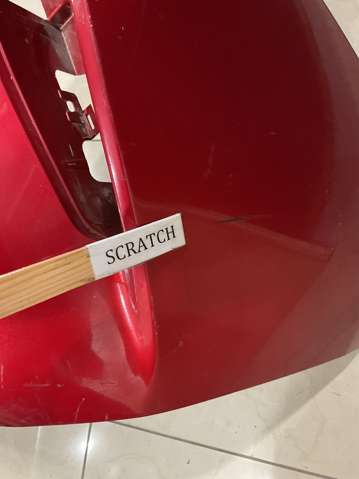 Rear Bumper Cover Red Toyota Prius Two Three Four 16-18 52159-47110 OEM