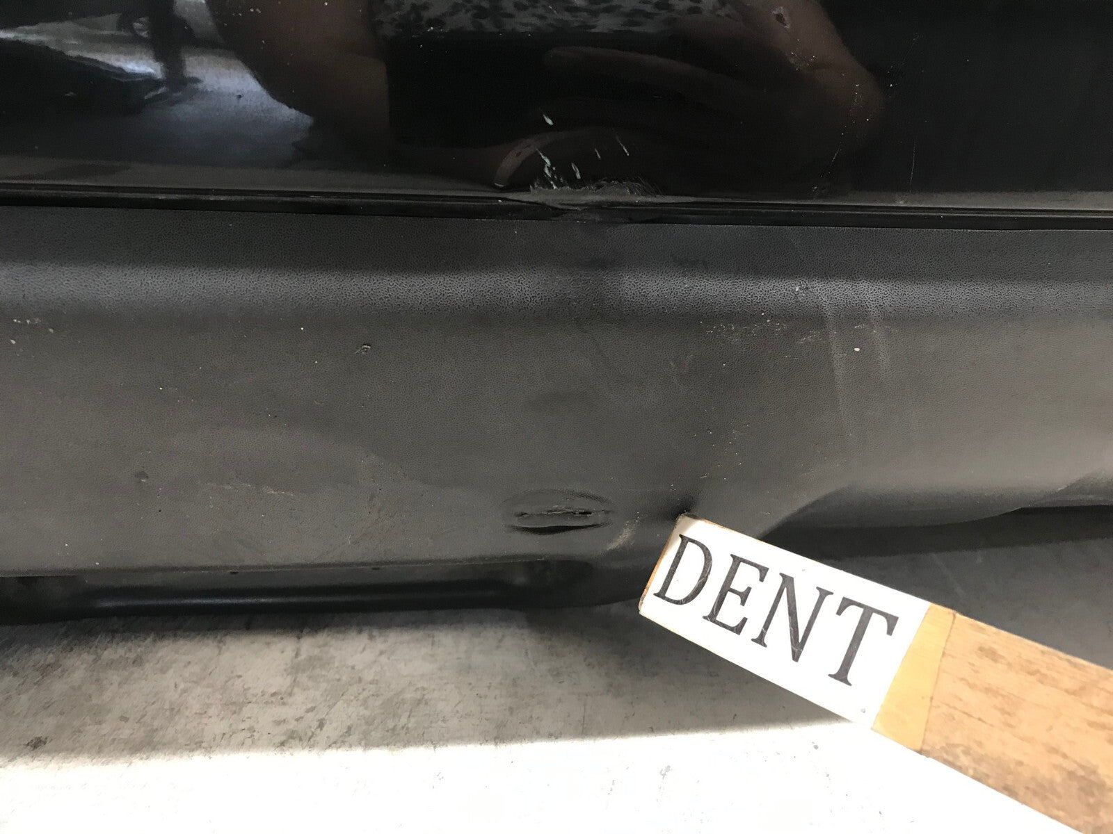 Rear Bumper Cover Black Nissan Rogue S SL SV 2014-2016 85022-9TA0H OEM