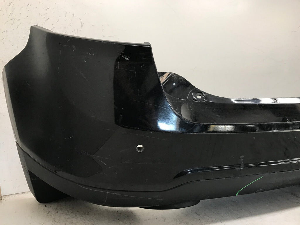 Rear Upper Bumper Cover Black 2011-2014 Ford Edge SE/SEL/Sport w/Sensr Holes OEM