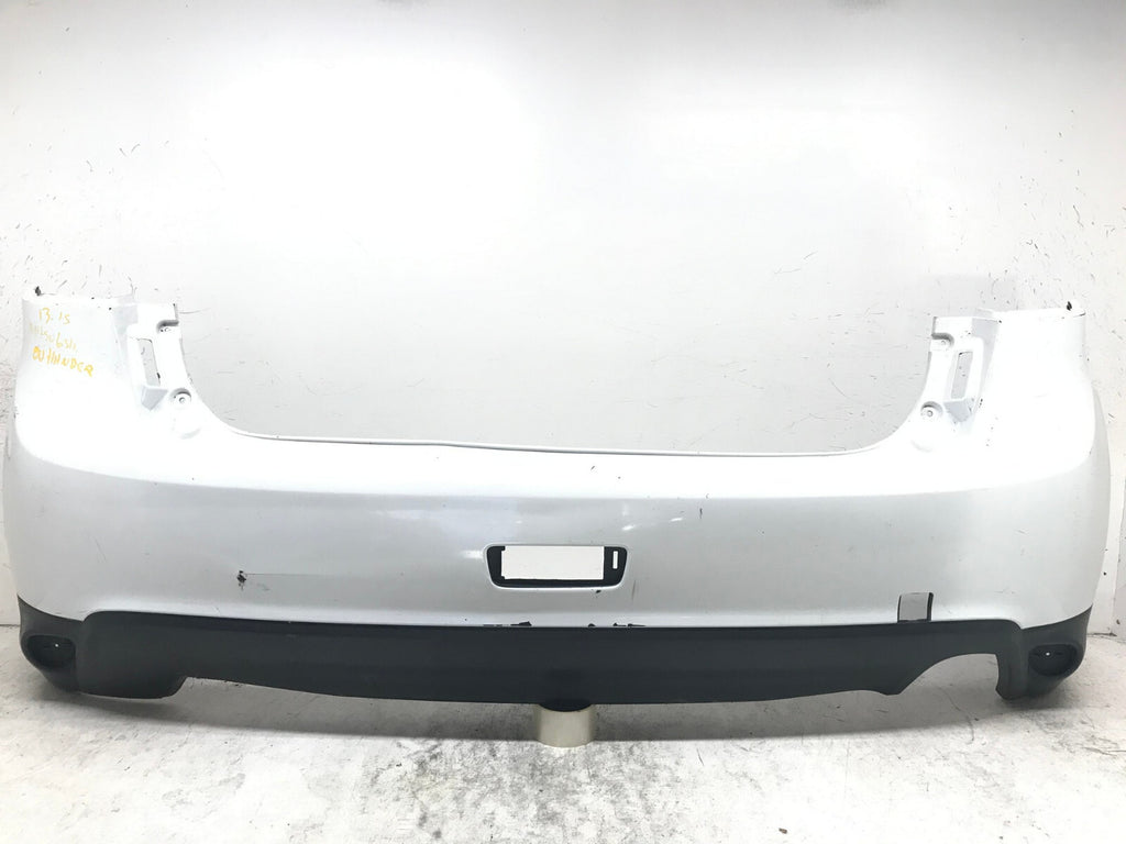Rear Bumper Cover White Mitsubishi Outlander Sport ES SE 13-2015 6410B860ZZ OEM