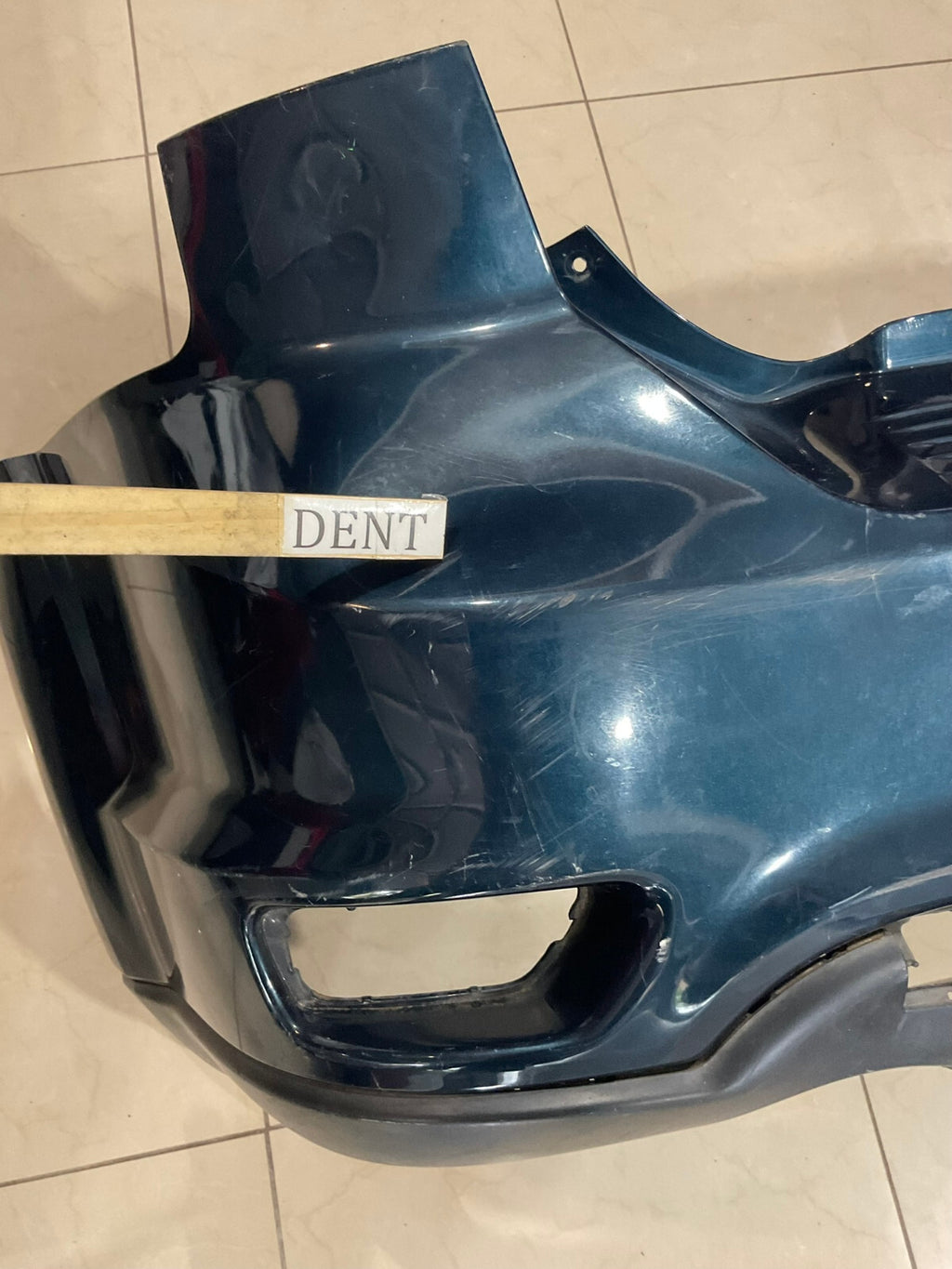 Rear Upper Bumper Cover Blue Dodge Journey 2011-2019 68088787 OEM