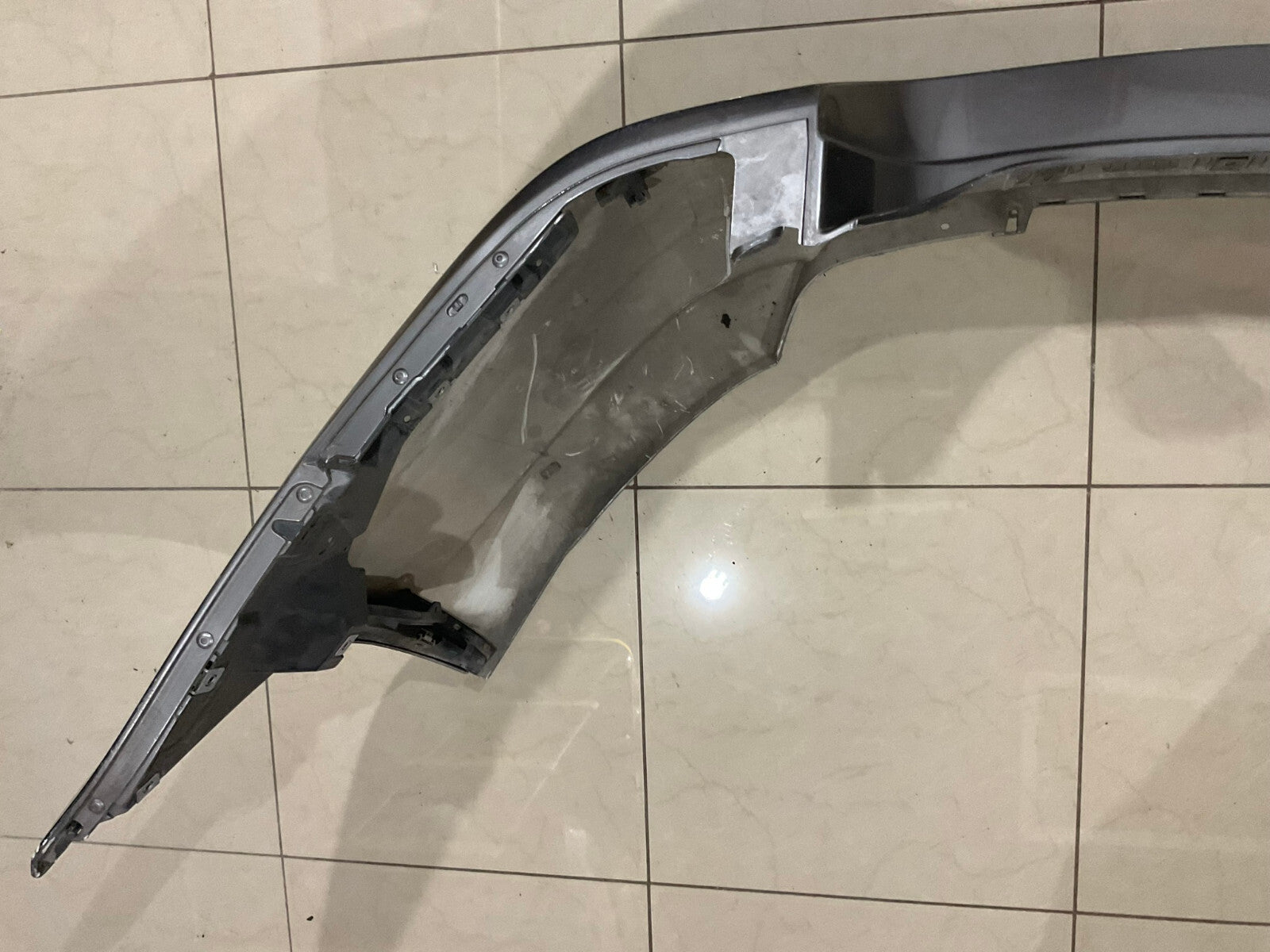 Rear Bumper Cover Grey 07-09 Jaguar XK 6W83-17D781-A OEM