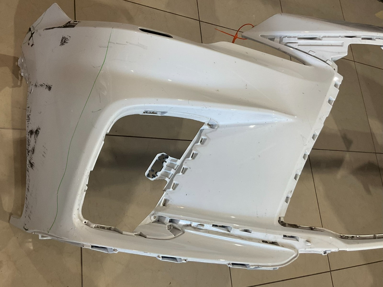 Front Bumper Cover White 2023 2024 Lexus RX350 F-Sport CAPA