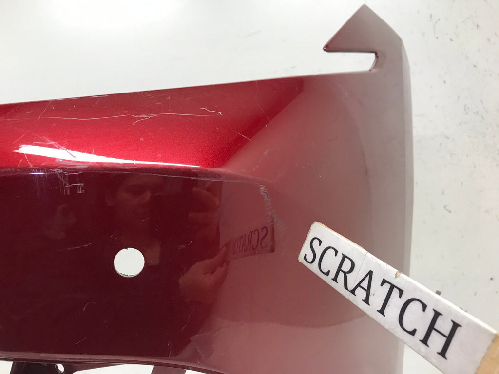 Front Bumper Cover Lexus ES350 Base w/Sensor Holes Red 2019 52119-06J00 OEM2