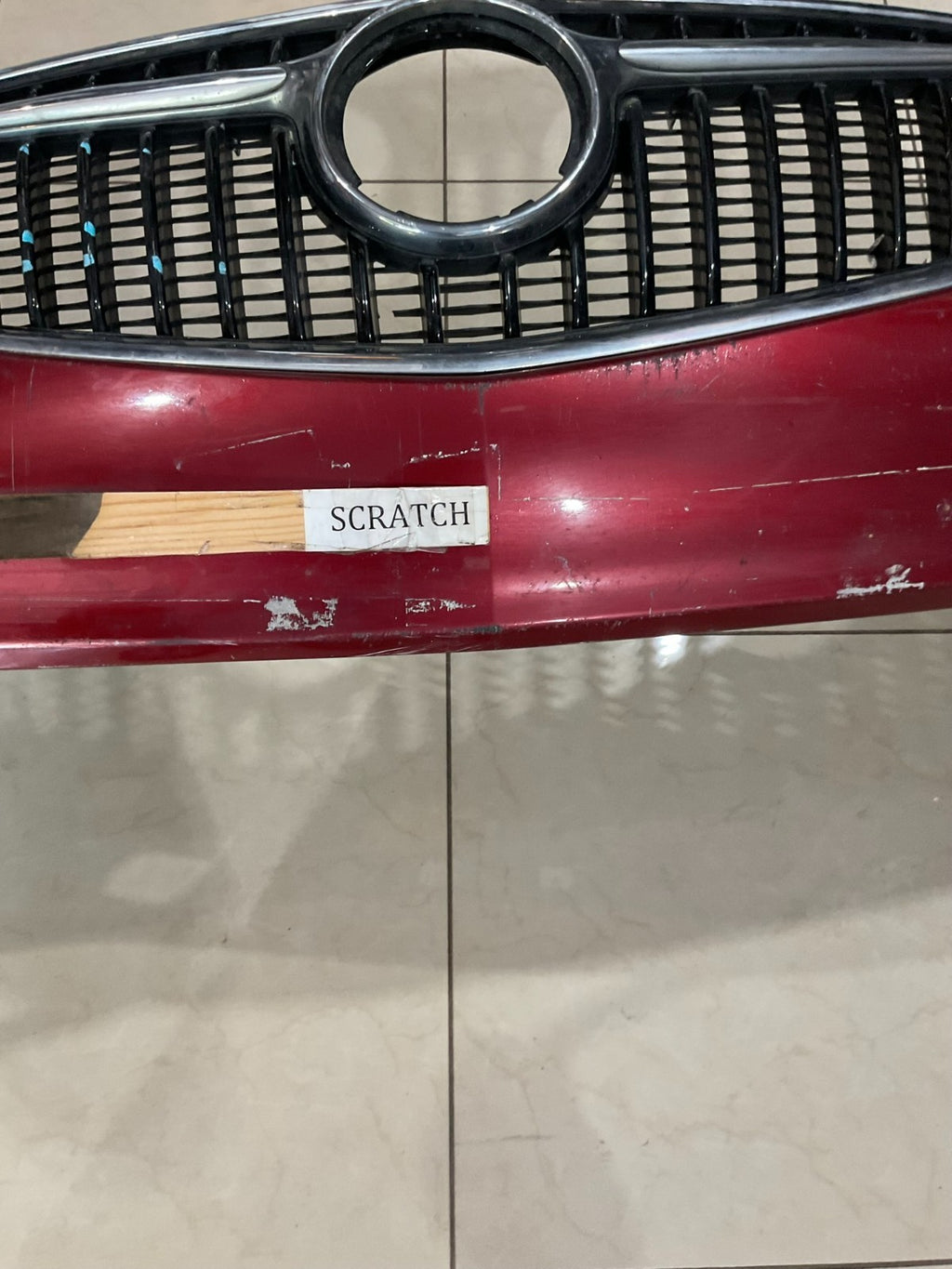 Front Bumper Cover Red 2019 2020 Buick Envision CAPA