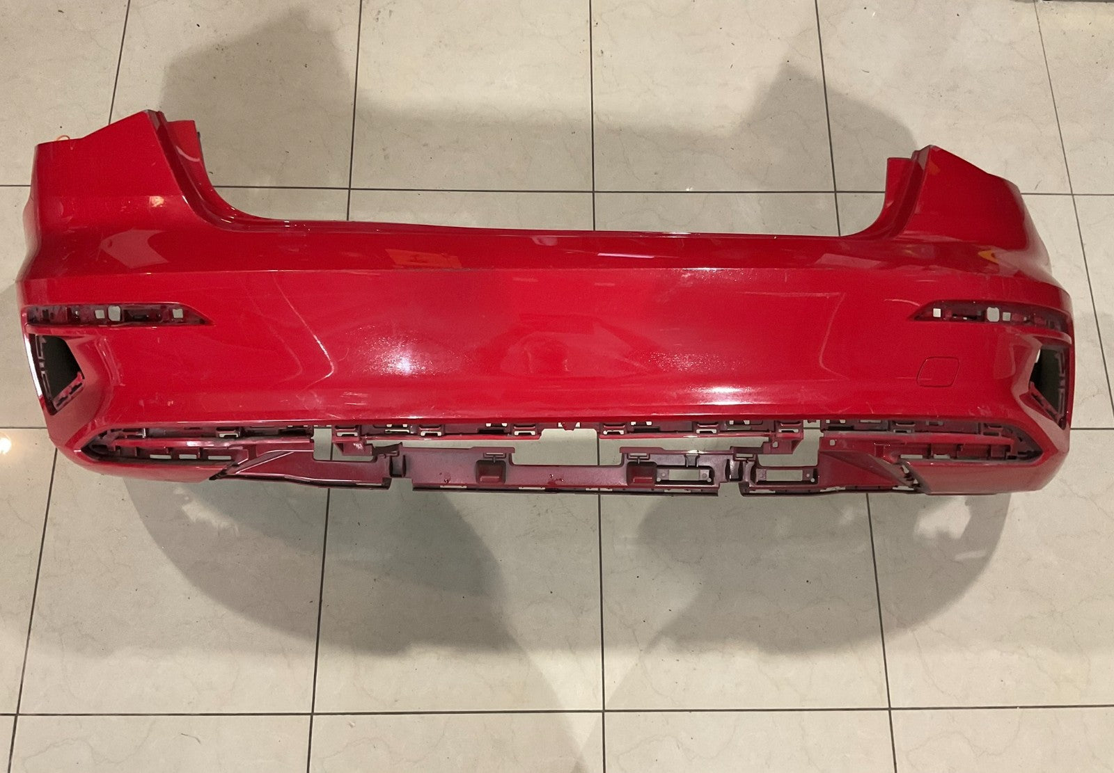 Rear Bumper Cover Red Audi A3 Sedan 2024-2025 8y5+807+511 OEM