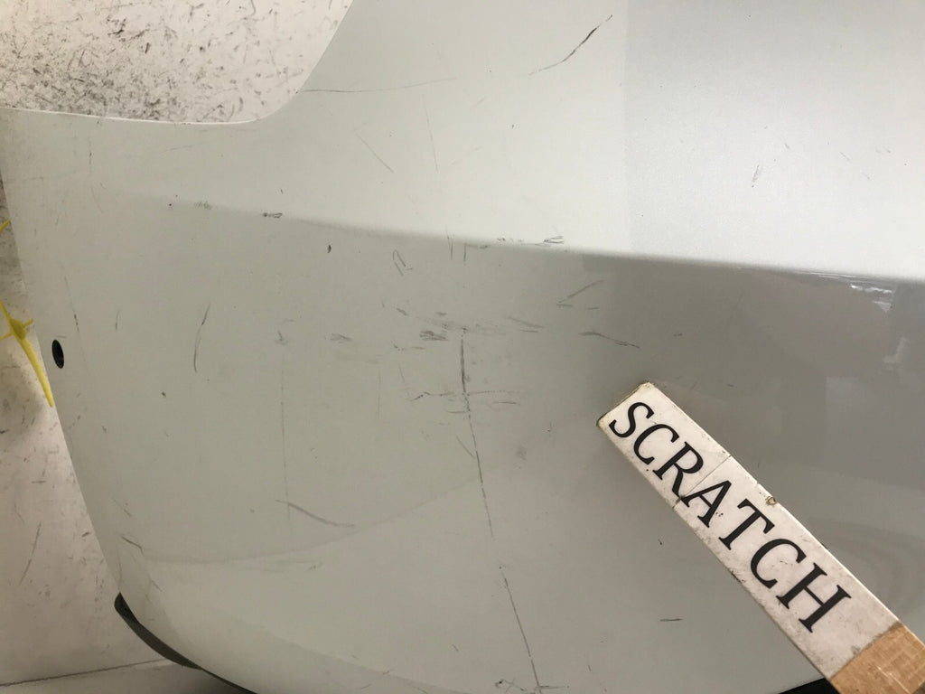 Rear Bumper Cover White 20-2023 Tesla Model Y Long Range/Perf w/Sensor Holes OEM