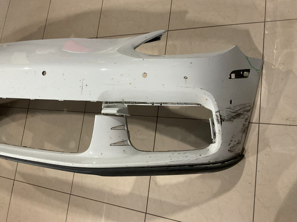 Front Bumper Cover White 2017-2019 Porsche Panamera 971+807+541 OEM