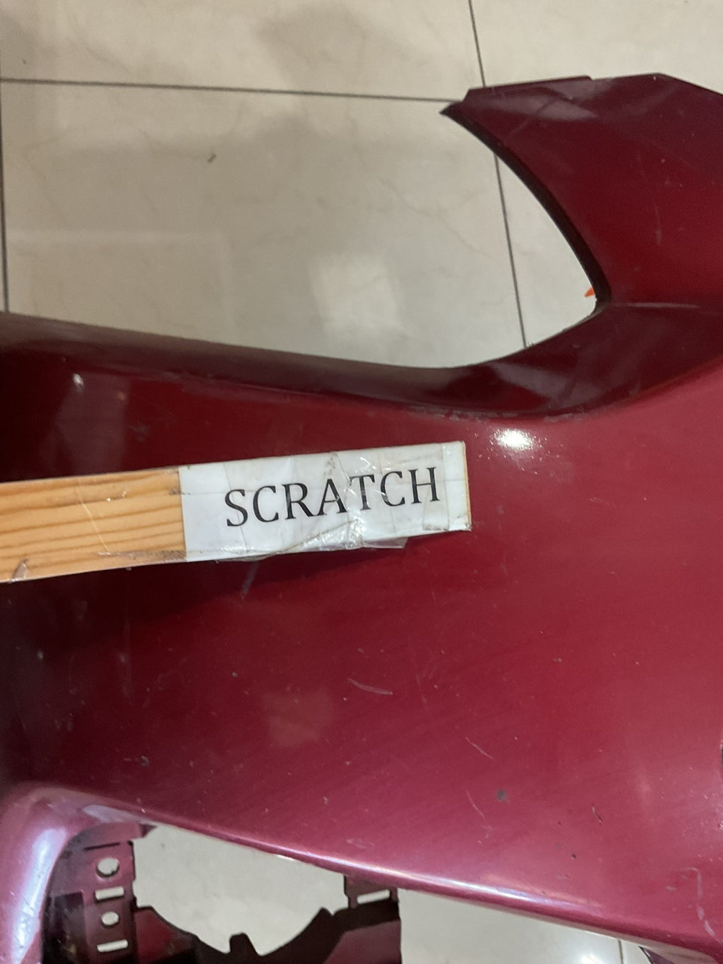 Front Bumper Cover Red 2010-2013 Nissan Altima Coupe 62022+zx10h OEM