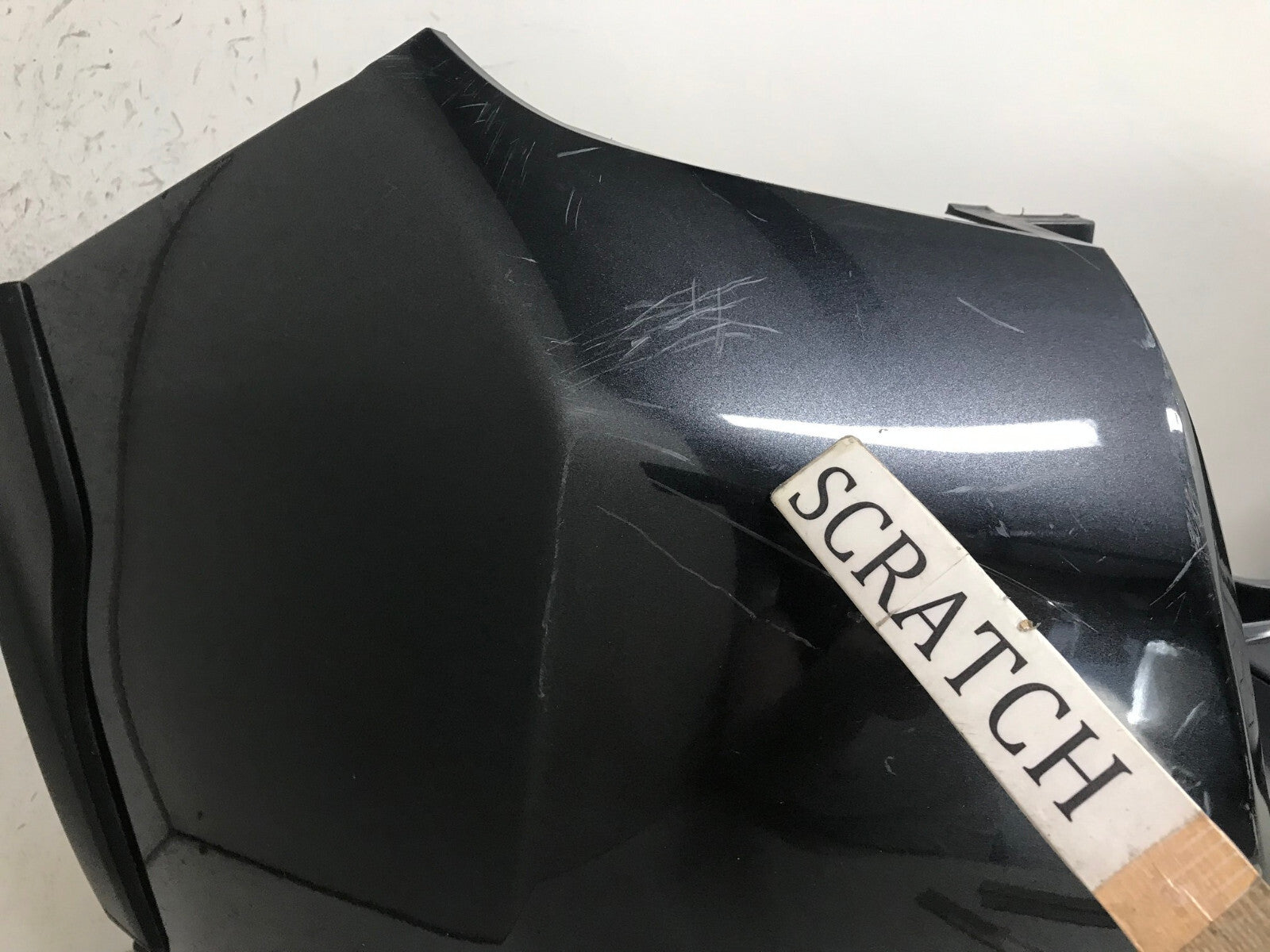 Rear Bumper Cover Gray Subaru CrossTrek 2018 2019 57704FL250 OEM