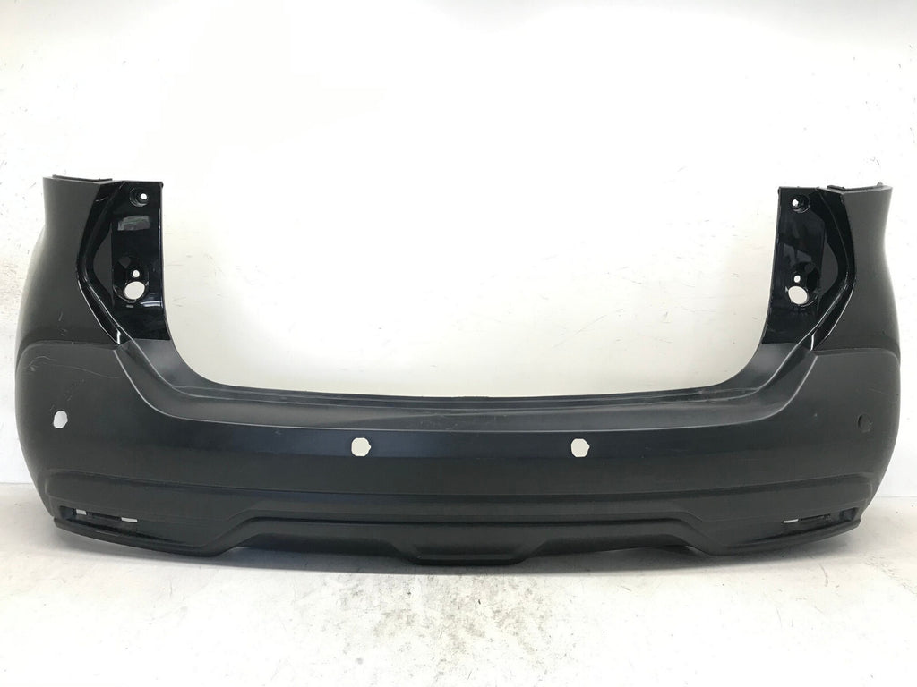 Rear Bumper Cover Nissan Kicks S/SV w/Sensor Holes Black 18 19 85022-5RB0H OEM0