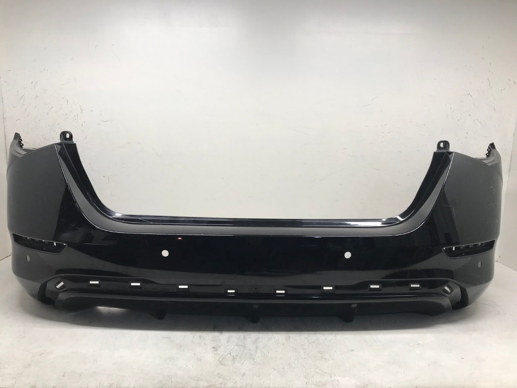Rear Bumper Cover Black Nissan Sentra S/SV 20 21 w/Sensor Holes 85022-6LB0H OEM