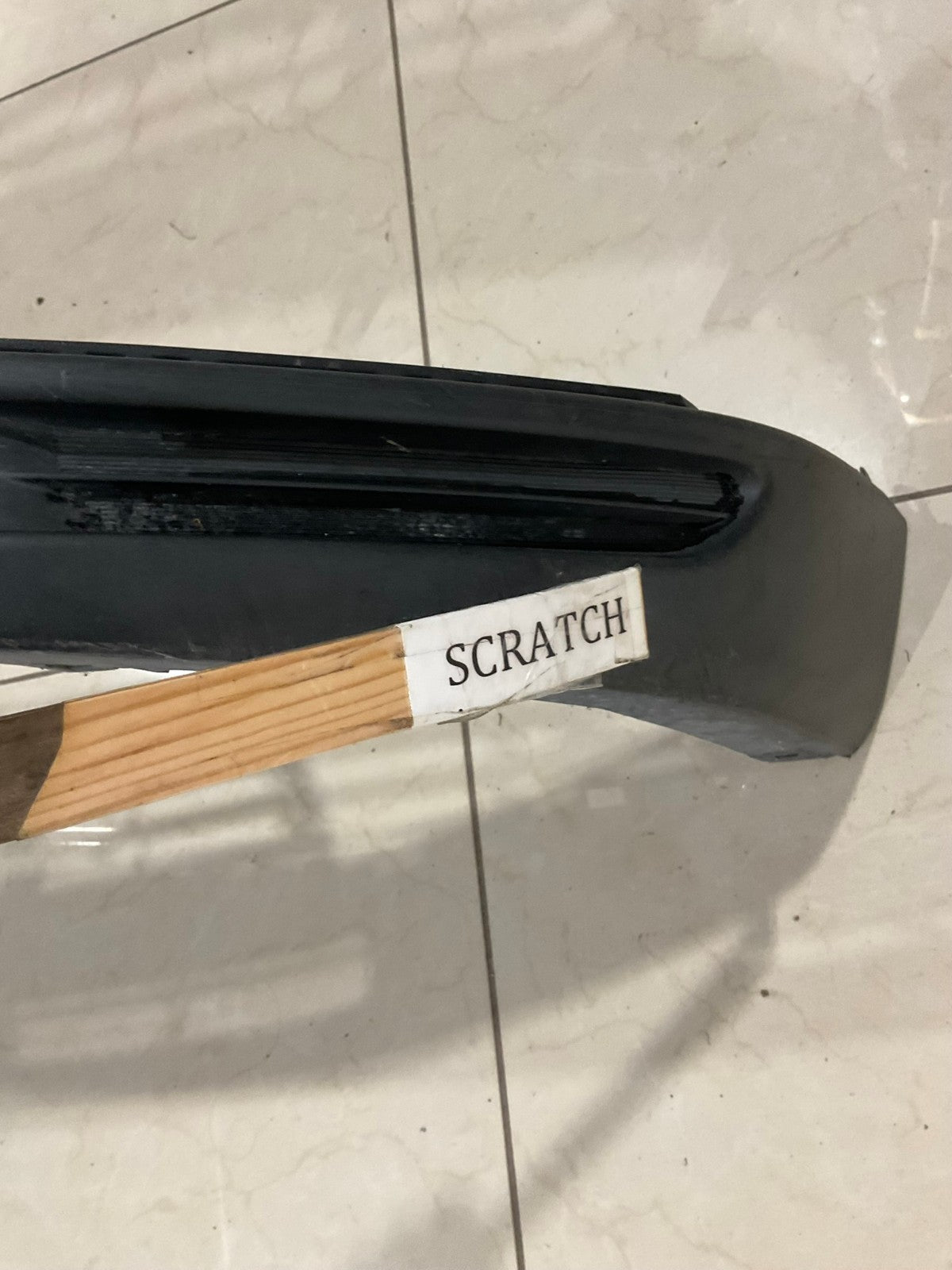 Front Lower Bumper Cover Black Toyota Highlander 2014 2015 2016 52129+0E010 OEM